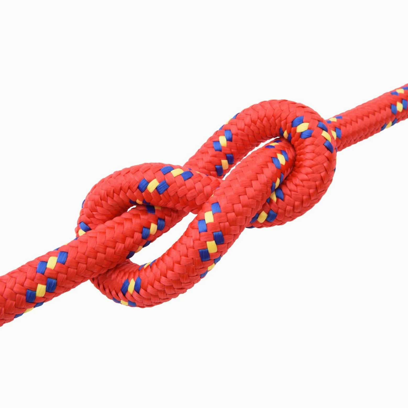 Cuerda para barco, 10 m, color rojo, 3 cm, polipropileno, resistente y resistente a la intemperie, para barco, camping, exterior, vela, versátil, para atar, tensar y asegurar