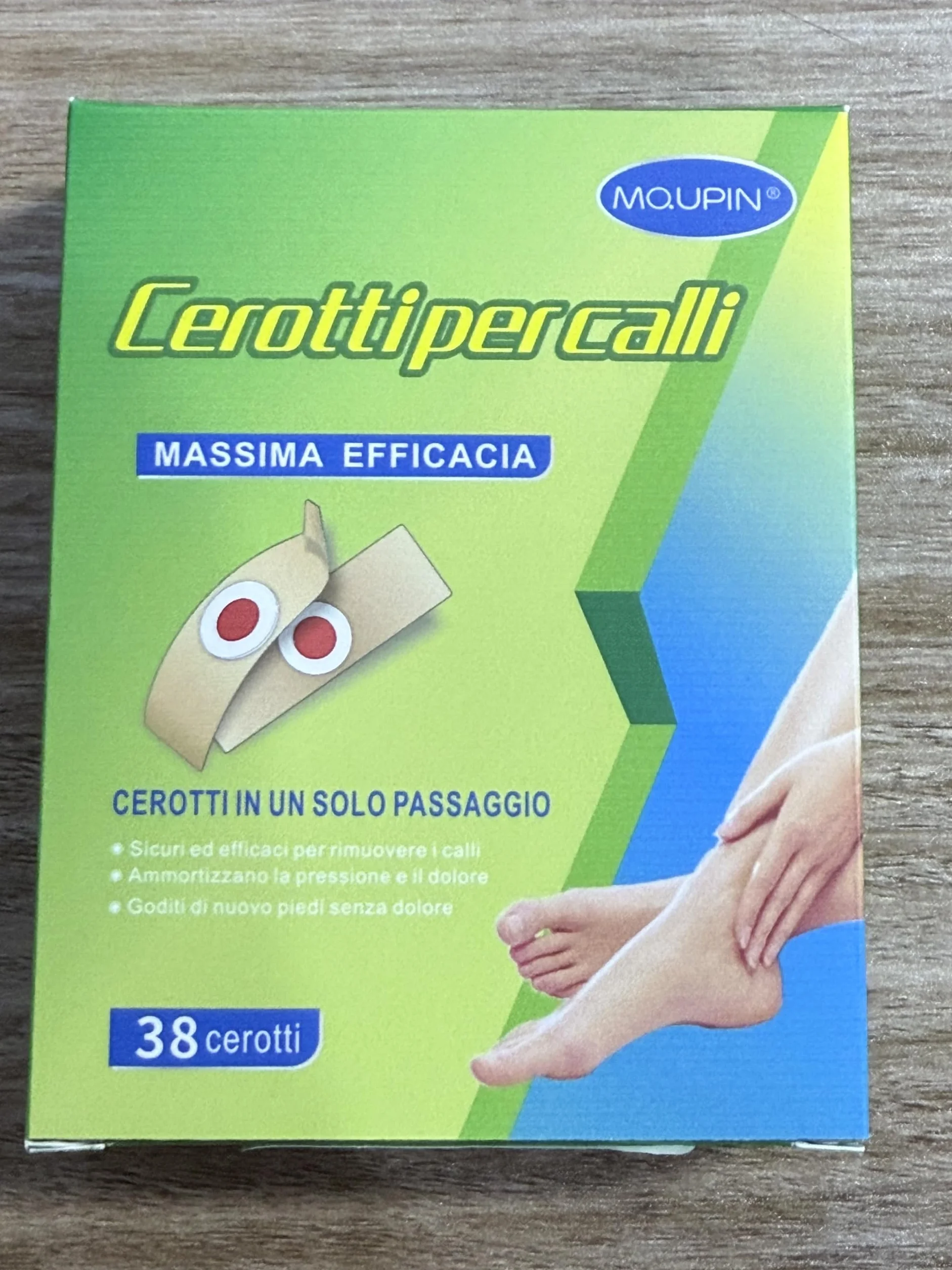 MQUPIN 38 Piezas Corn Wart Remover, Ácido Salicílico Eliminación de Verrugas