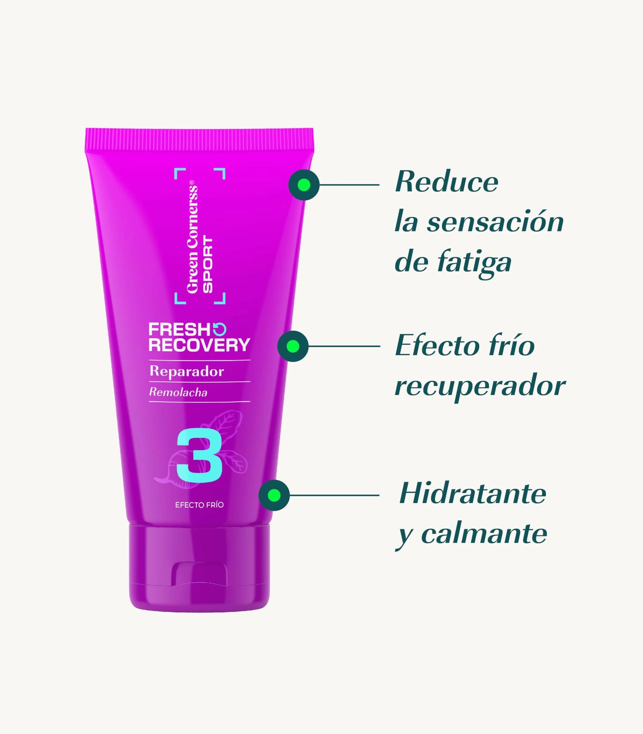 VERDELISS PACK GREEN CORNERSS SPORT Calentamiento Pre-Ejercicio Anti-Rozaduras Recuperación Post-Ejercicio 50ml 30g 50ml