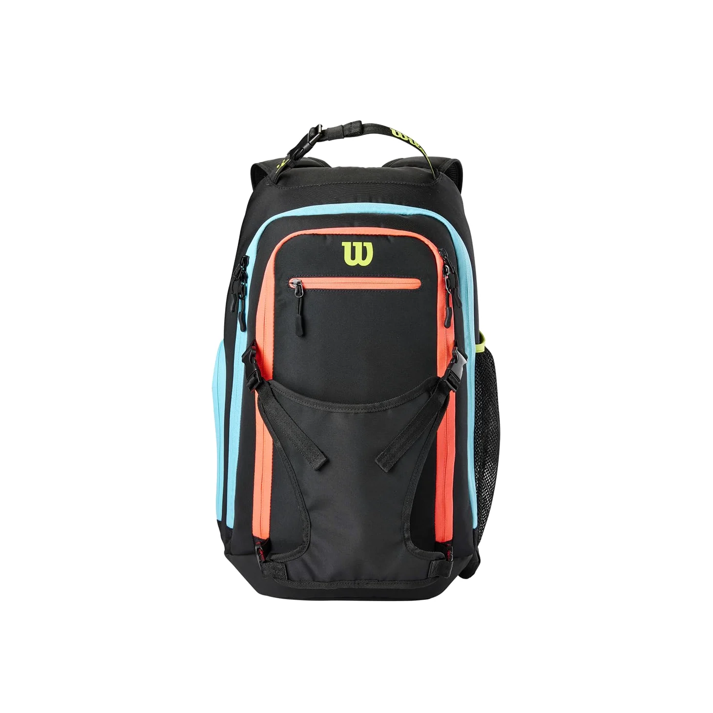 Wilson OPTX - Mochila de Voleibol, Color Negro y Amarillo