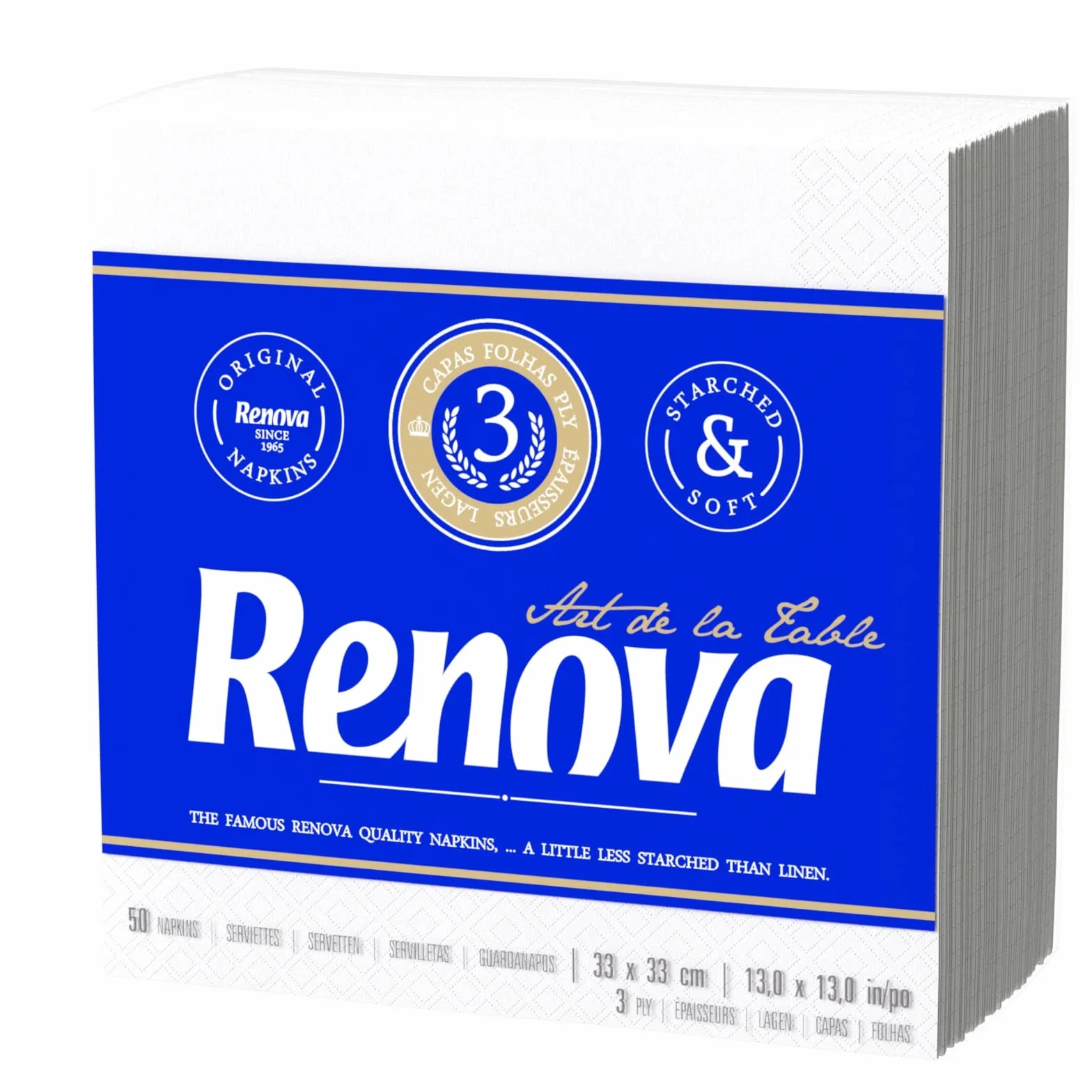 Renova Servilletas De Papel Art De La Table 50 Servilletas 3 Capas