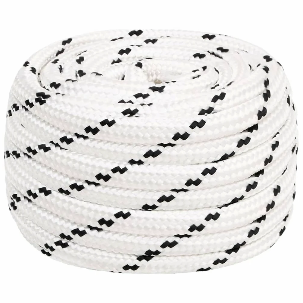 Cuerda para Barco Trenzada poliéster Blanco 20 mmx50 m, Xichuzi Cuerda Escalada, Cuerda Tendedero, Accesorios Barcos De Recreo, Cuerda, Cuerda Trenzada - 152790