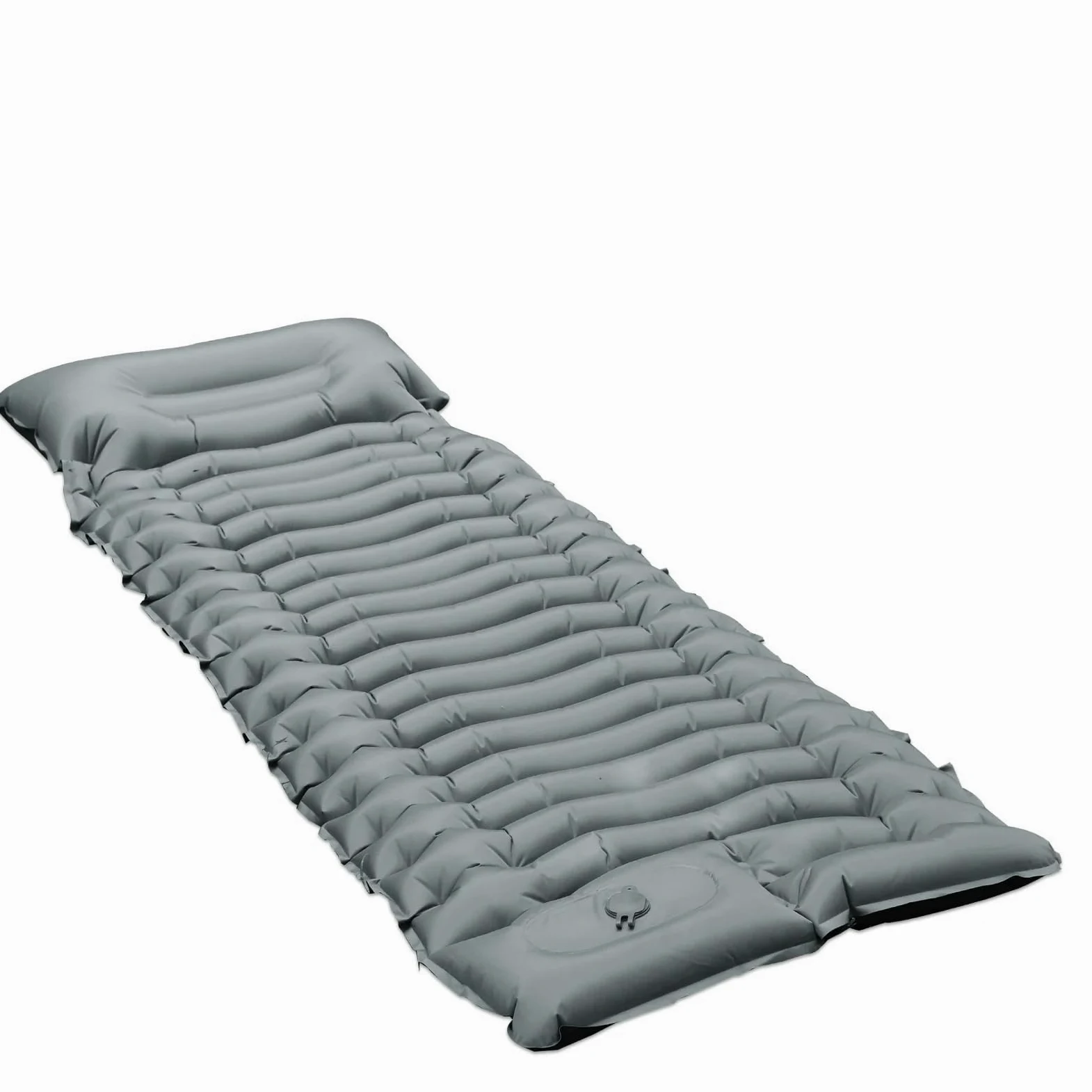 Cama para dormir coche Colchón inflable para acampar con almohada, colchoneta ligera para acampar, colchoneta compacta para dormir, tienda de campaña para mochilero Colchón plegable para coche