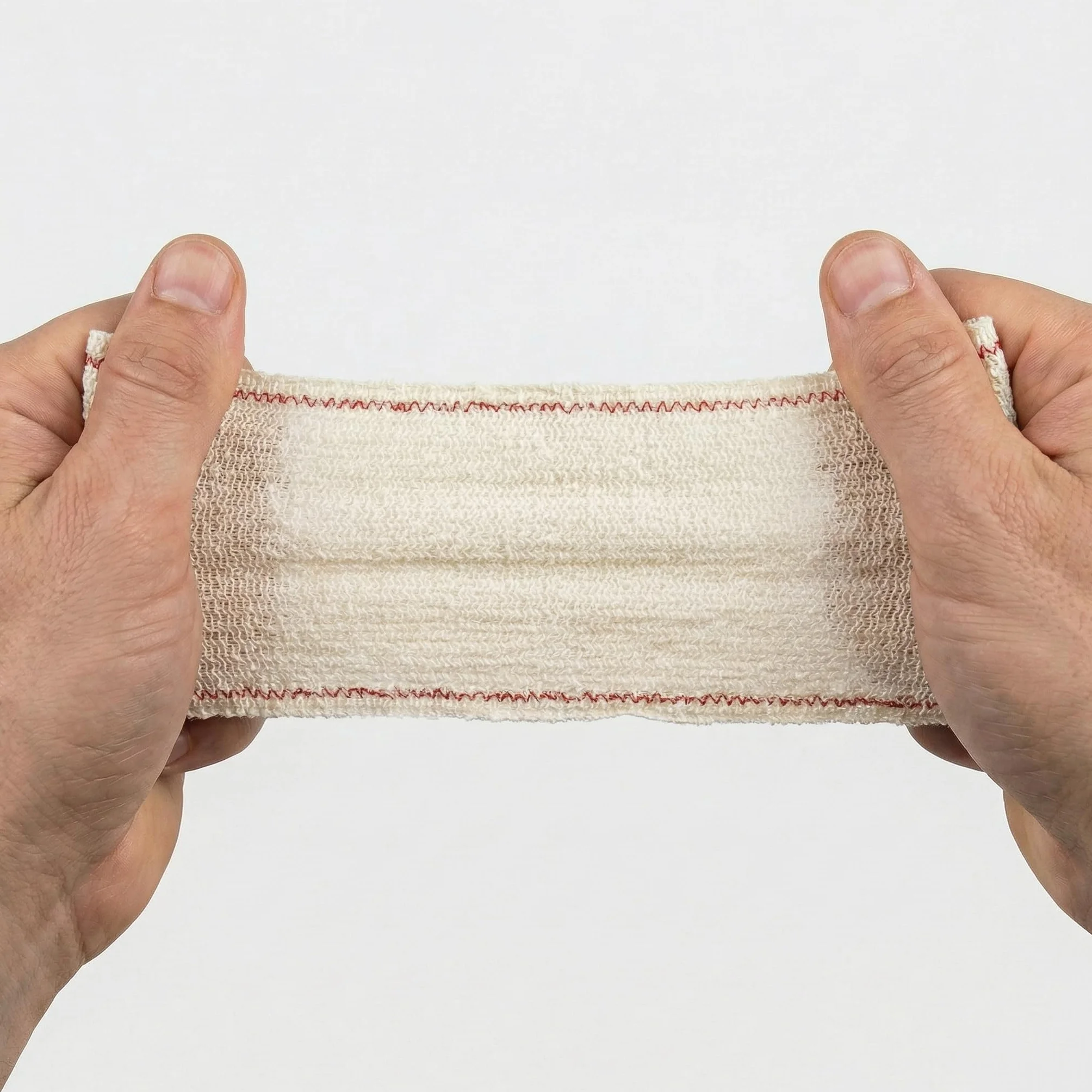 KMINA Venda de Crepe Elastica 5 cm x 4 m Algodon Transpirable y Lavable 10 unidades