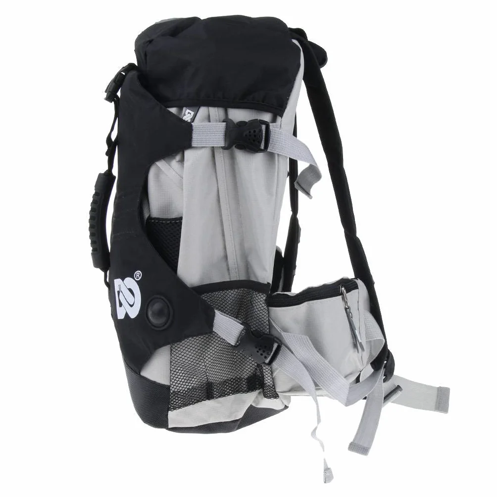 Prettyia Mochila de Hombro para Patines, Bolsa de Almacenamiento Deportivo - Negro