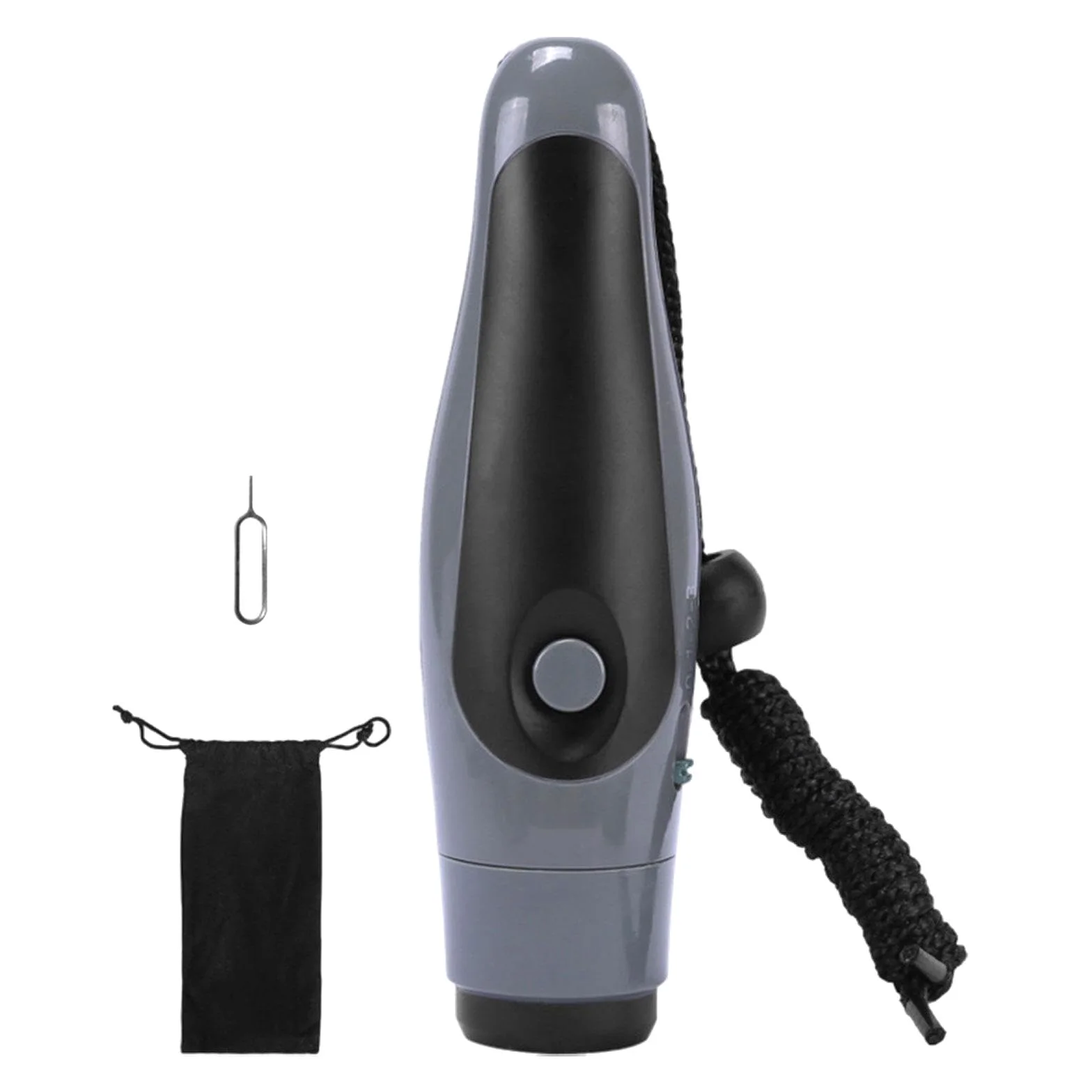 Silbato Electrónico para Árbitros con Diseño Ovalado Ergonómico Silbato de Emergencia con Botón de Mano Material PP Y Sonido Claro Adecuado P