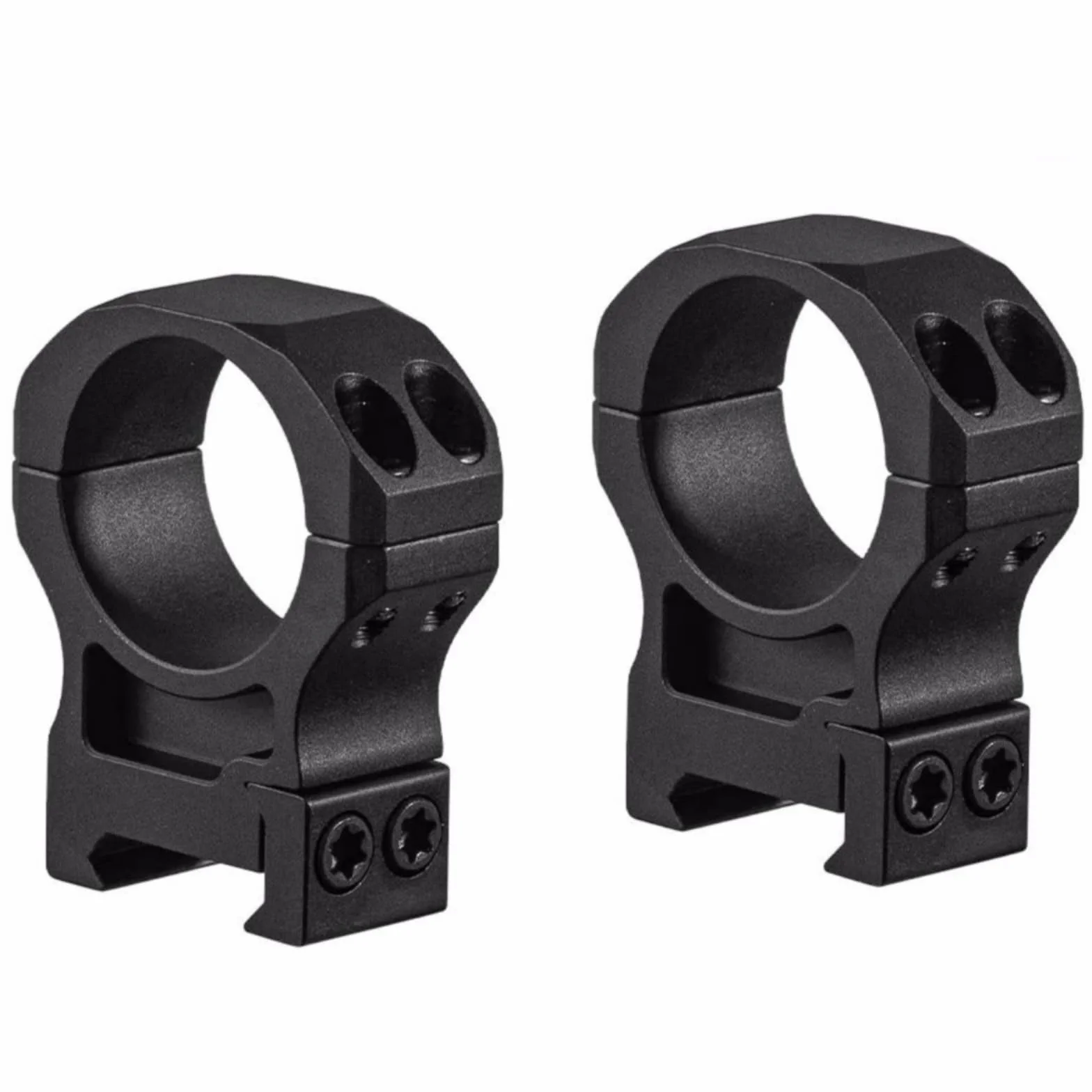 Anillos de Montaje de Tipo Delgado/Alto de 30 mm - 4 Alturas (45/48/54/60 mm) - Soporte de Montaje en riel P.icatinny de para mira telescópica, Linterna, láser y telescopio