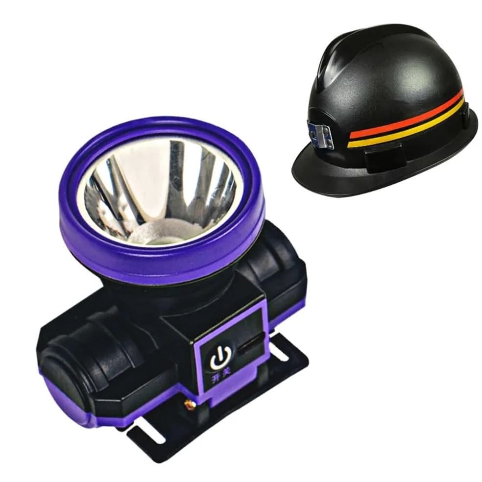 Linterna Frontal LED portátil de Alta Potencia de 100W Linterna Recargable Impermeable con Casco 3 Modos de iluminación Recargable por USB para Pesca