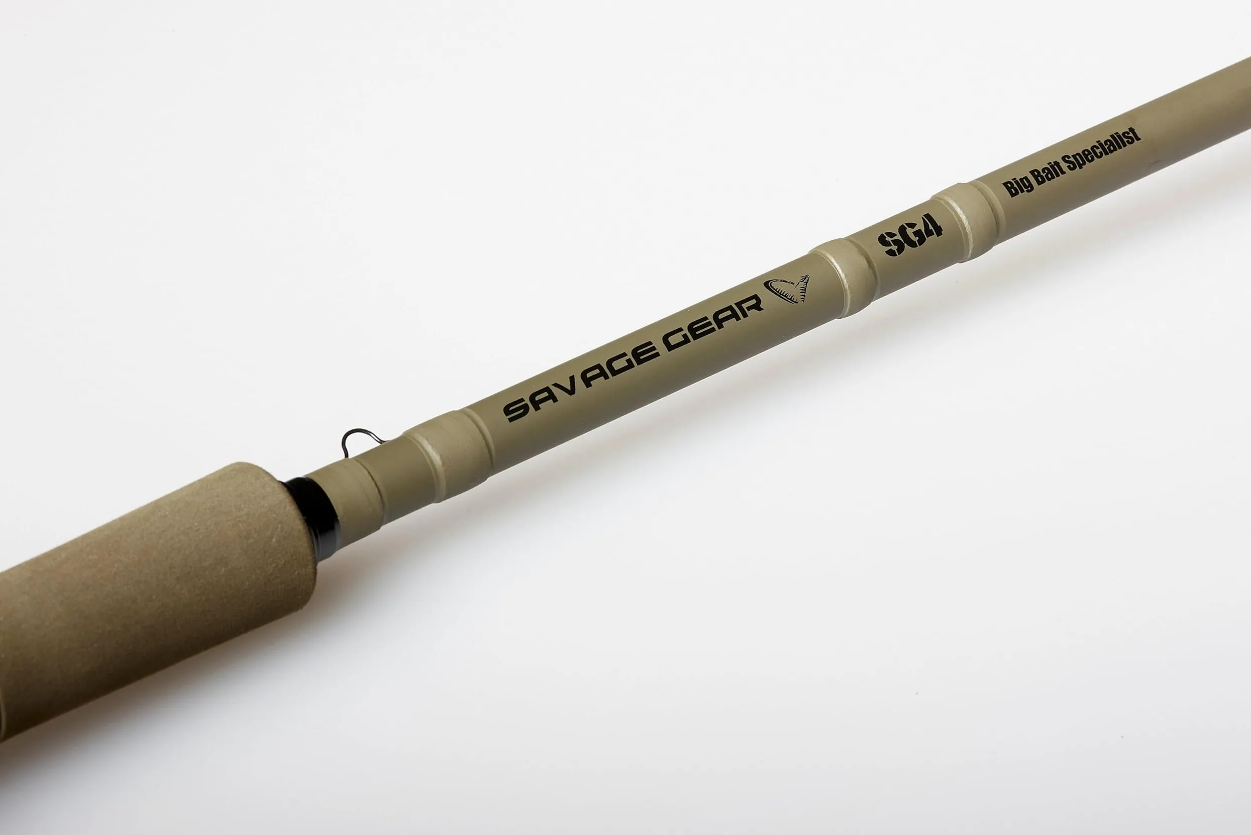 Savage Gear SG4 Caña Especialista en Cebos Grandes - Caña de Pescar Predator para Grandes Swimbaits y Jerkbaits - Diseñada para Lucio, Musky y Siluro en Agua Dulce y Salada 2.59M 110-220G