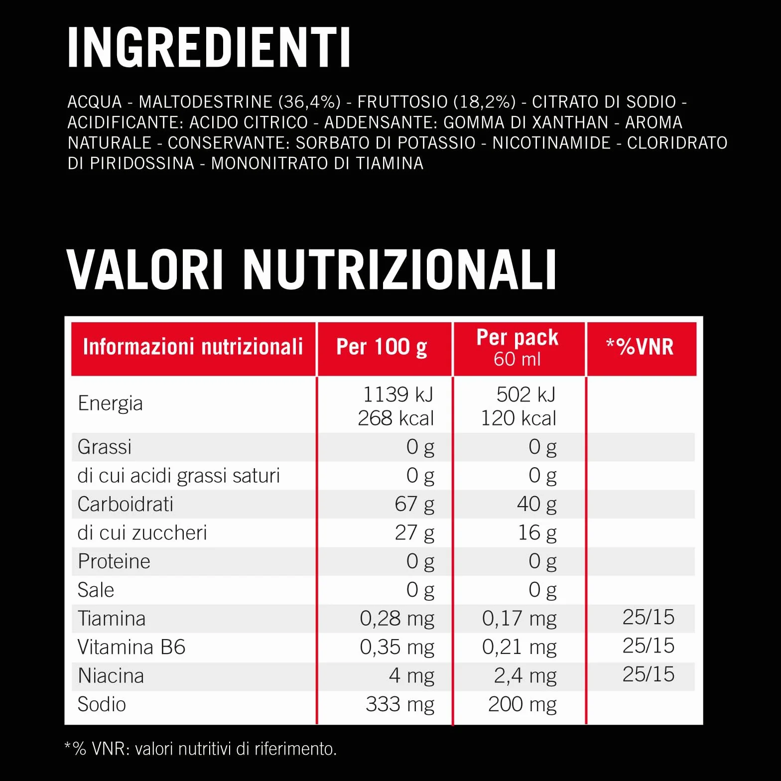 Enervit Carbo Gel C2:1PRO con Sodio, Gel Energético 40g Carbohidratos, Sabor Lima, Sin Gluten, 24 Pack x 60ml