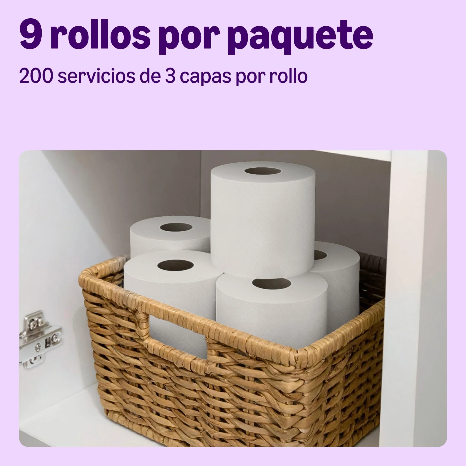 Amazon Papel Higiénico Supersuave 3 Capas 36 Rollos 200 Hojas FSC