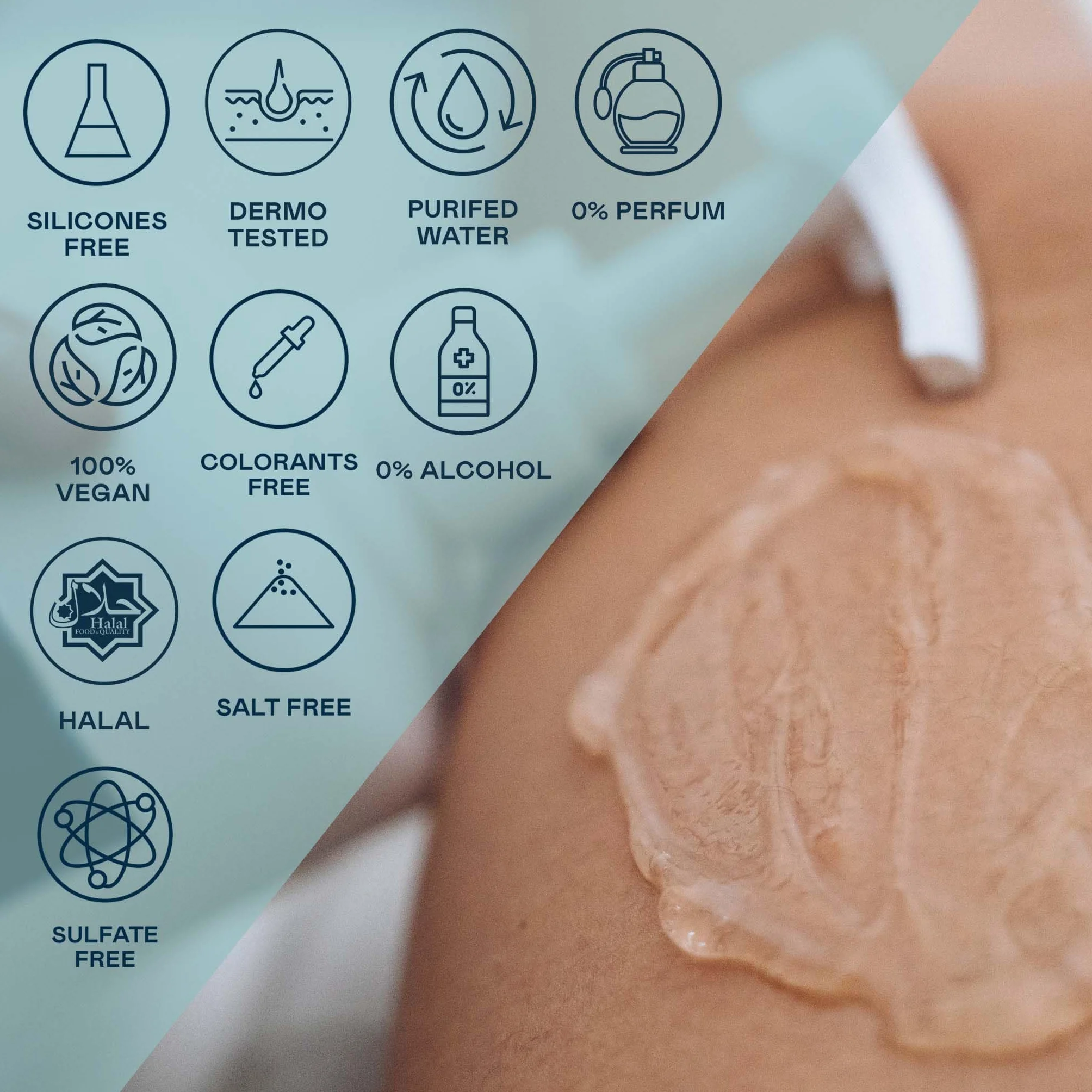 VALQUER Gel Conductor de Ultrasonidos Facial y Corporal 2L Profesional Radiofrecuencia Depilación Láser IPL