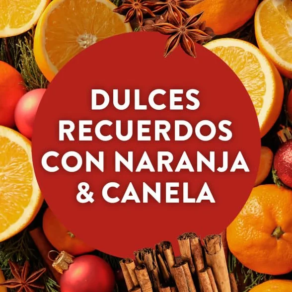 Air Wick Recambio Ambientador Eléctrico Dulces Recuerdos Naranja y Canela 2x Aceites Esenciales