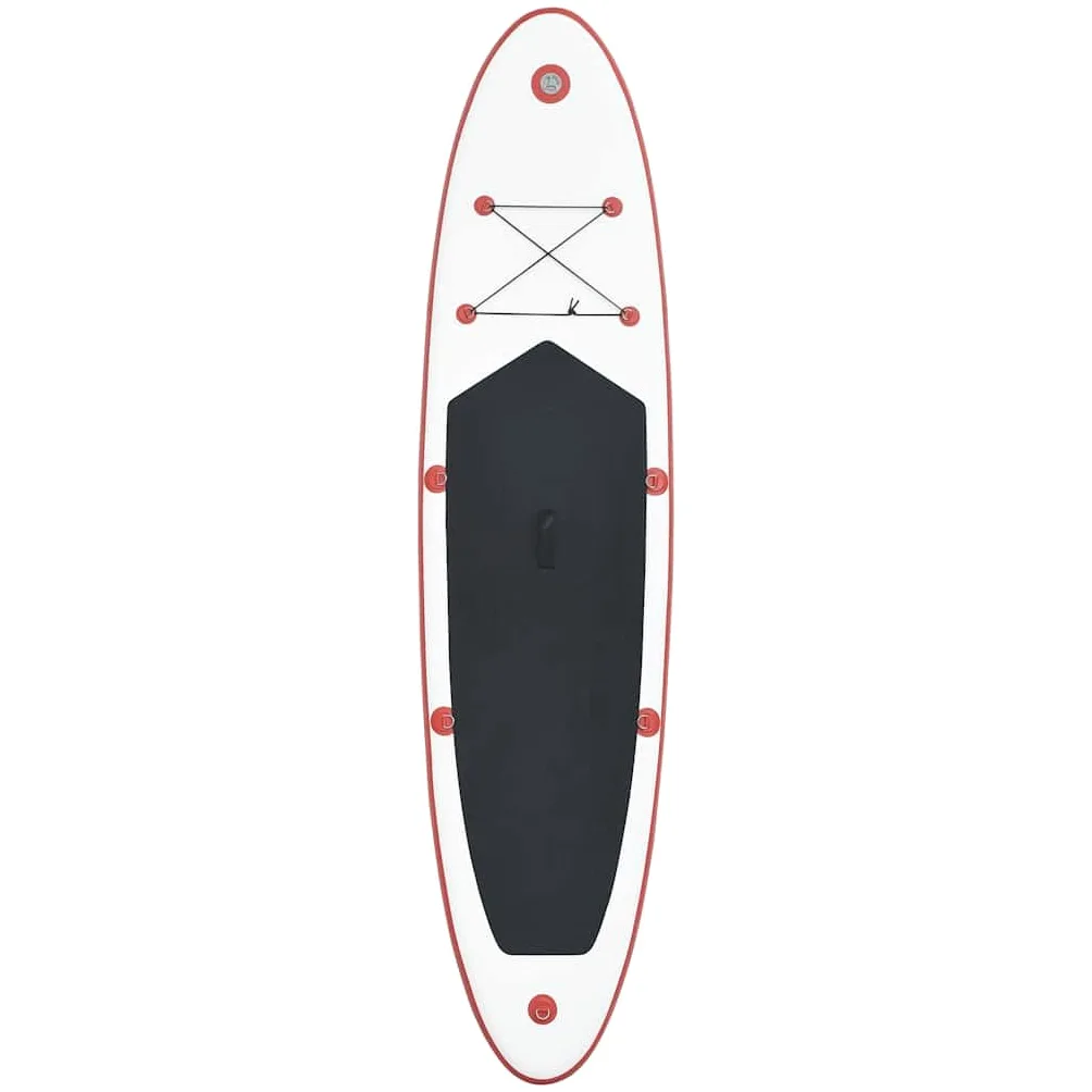 Juego de Tabla de Paddle Surf Hinchable, Tabla Inflable Deportiva, Remo Aleta Extraíble, Tabla para Diversión de Mar, Verde y Blanco