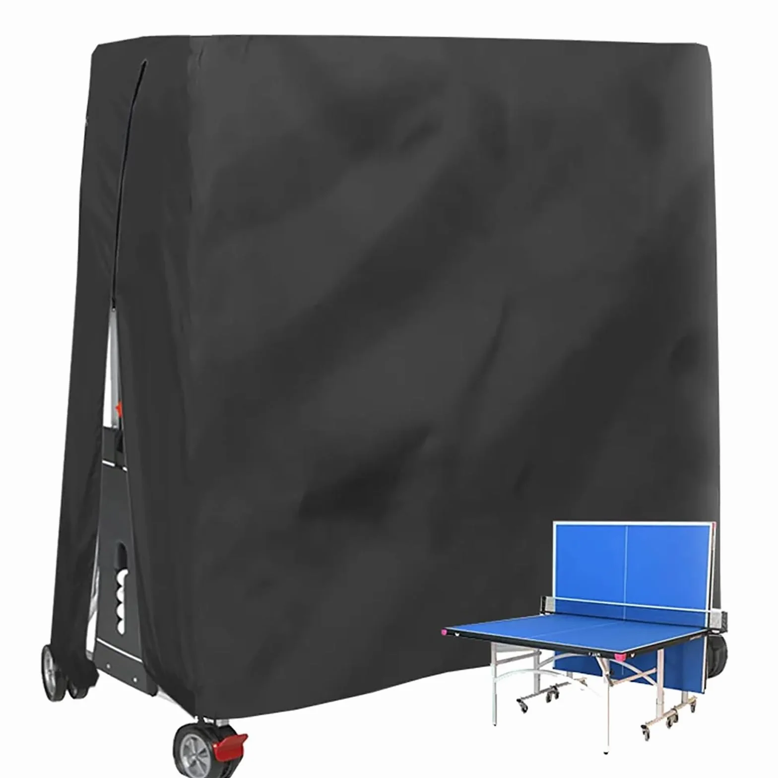 NEWFUN Funda Mesa Ping Pong Exterior Impermeable 165 x 70 x 185 cm