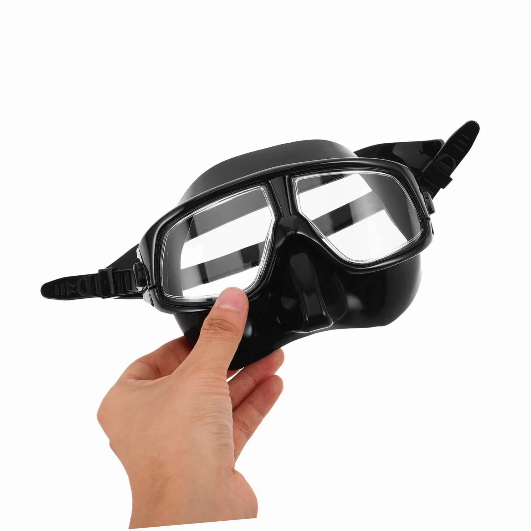 SUPVOX Máscara De Buceo Transparente Máscara De Snorkel para Adultos con Cubierta Nasal Visión Amplia para Esnórquel y Natación Piscina o Playa