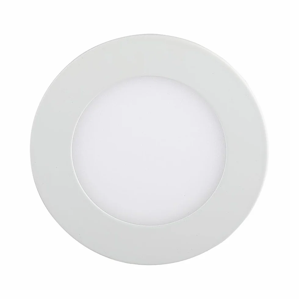 Panel LED redondo 18W 4000K iluminación interior oficinas