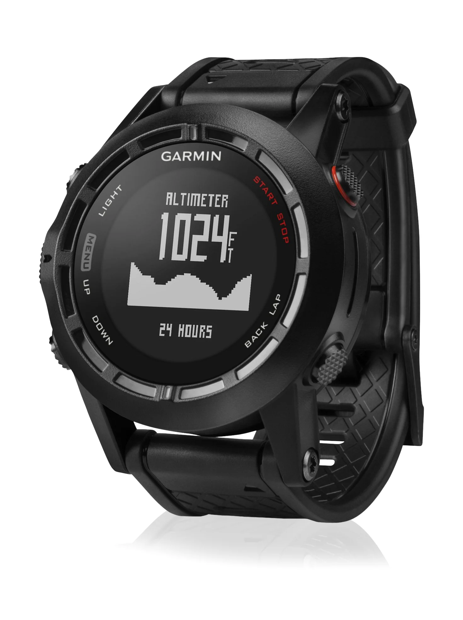 Garmin Fenix 2 - Reloj con GPS, Color Negro/Rojo
