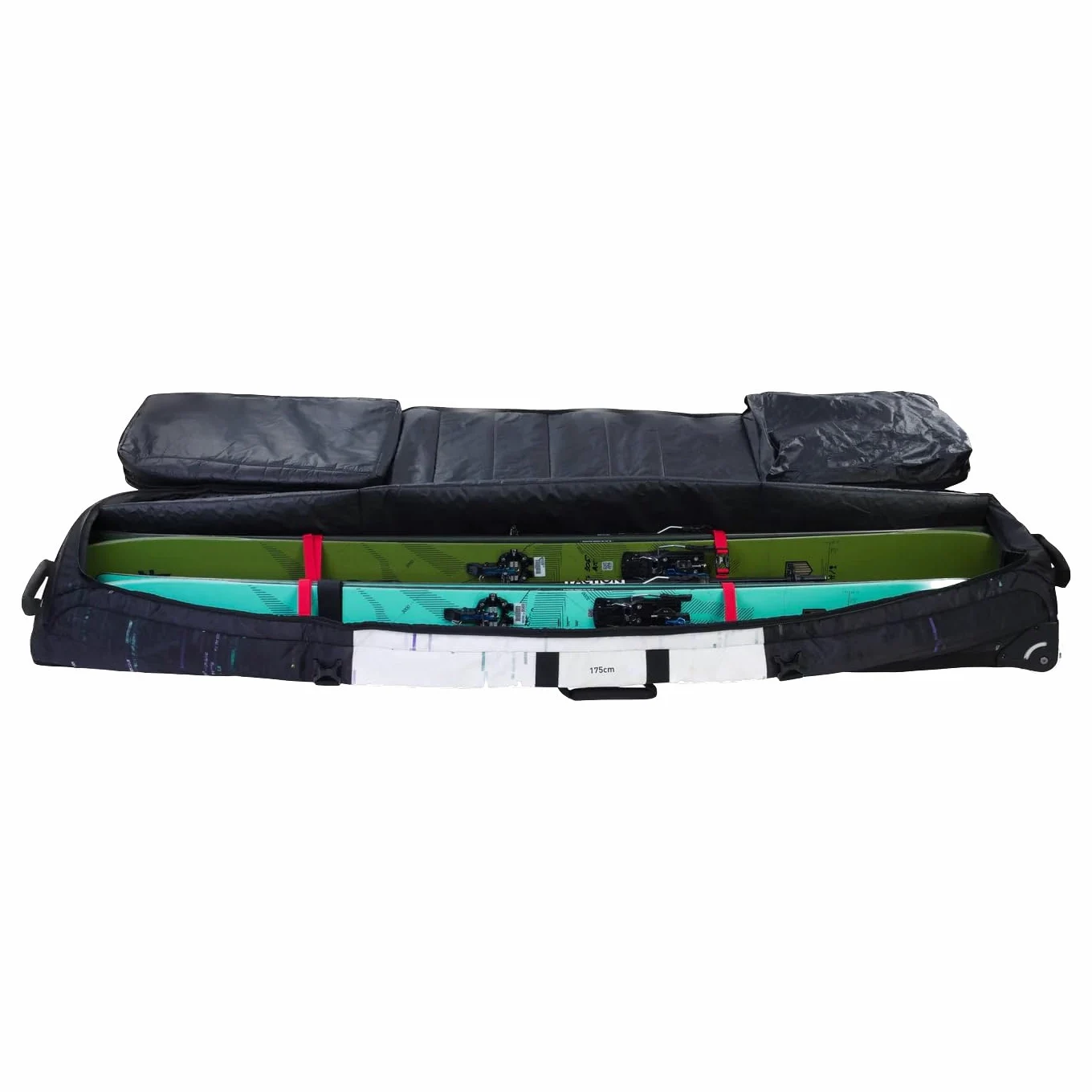 EVOC Snow Gear Roller Bolsa para esquís y Tablas de Snowboard (para 3-4 Pares de esquís o 2 Tablas de Snowboard, Acolchada, Plegable, Compartimento para avalanchas, tamaño: