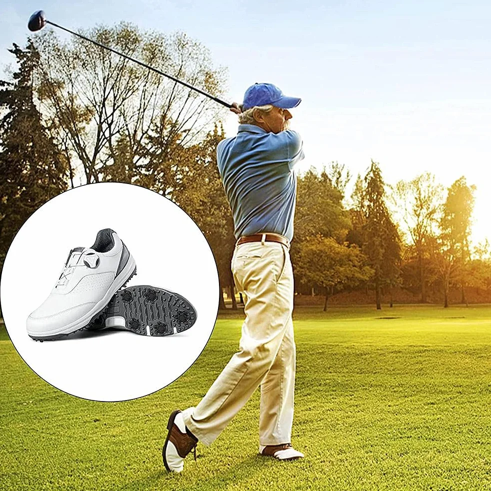 30 Piezas de Zapatos Antideslizantes para Golf, Pasadores de Repuesto Suaves y Rápidos con Llave de Pico para Ayudas de Entrenamiento