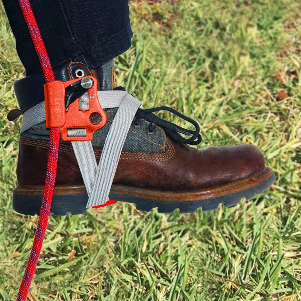 NewDoar Hand Ascender Rock Climbing Tree Arborist Rappel Gear Equipo Abrazadera de cuerda para cuerda de 8~12MM