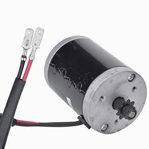Keenso Motor de piñón de Scooter eléctrico, Motor de Alta Velocidad de 24 V 100 W con Dientes de piñón para Scooter eléctrico MY6812 Triciclo de Bicicleta eléctrica