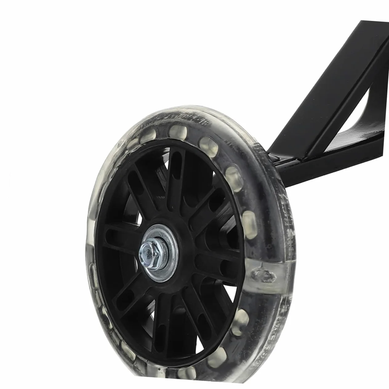 Toddmomy Rueda de Entrenamiento para Niños, 2 Pares, Acero al Carbono | Desmontable, Alta Resistencia, Pu, para Bici Infantil, Lote de Cuatro Piezas