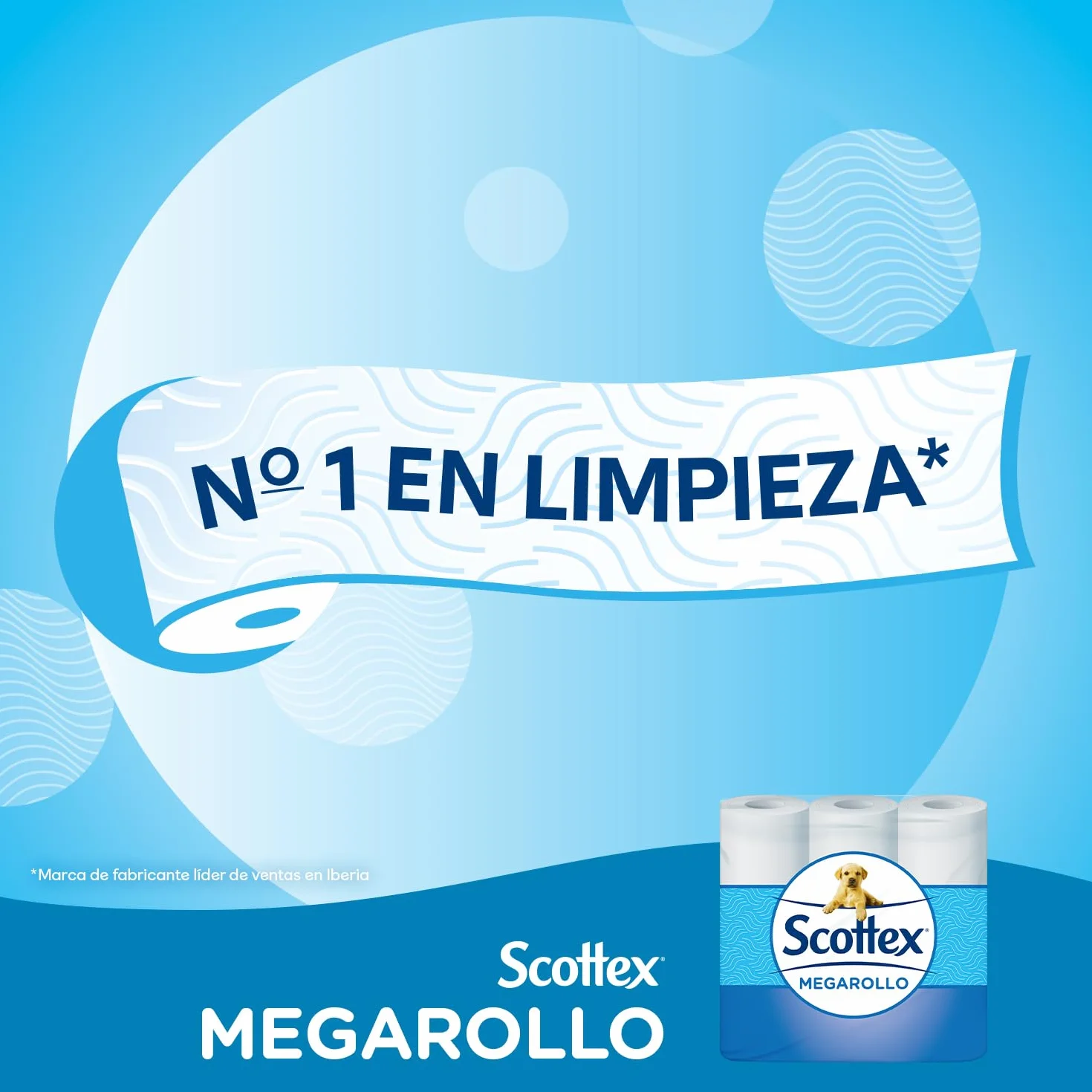 Scottex Papel Higiénico Megarollo Doble Rollo 48 Rollos Equivalen a 96 Rollos Regulares 4 Packs de 12
