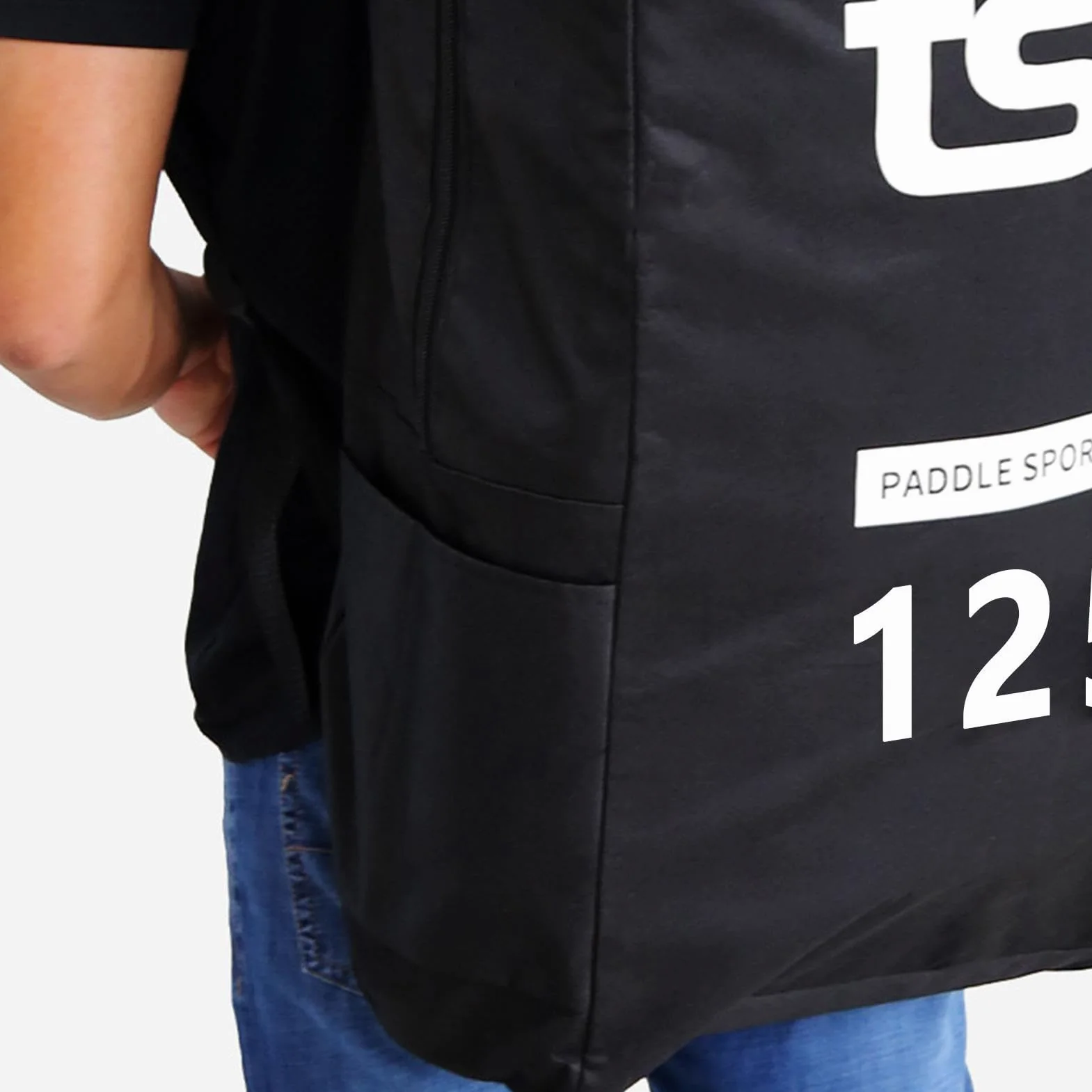 Su-p - Mochila inflable para tabla de paddle de 125 l, bolsa de transporte para tabla S-UP | Mochila robusta para tablas de remo populares | estándar con ruedas 110 x 45 x 25 cm