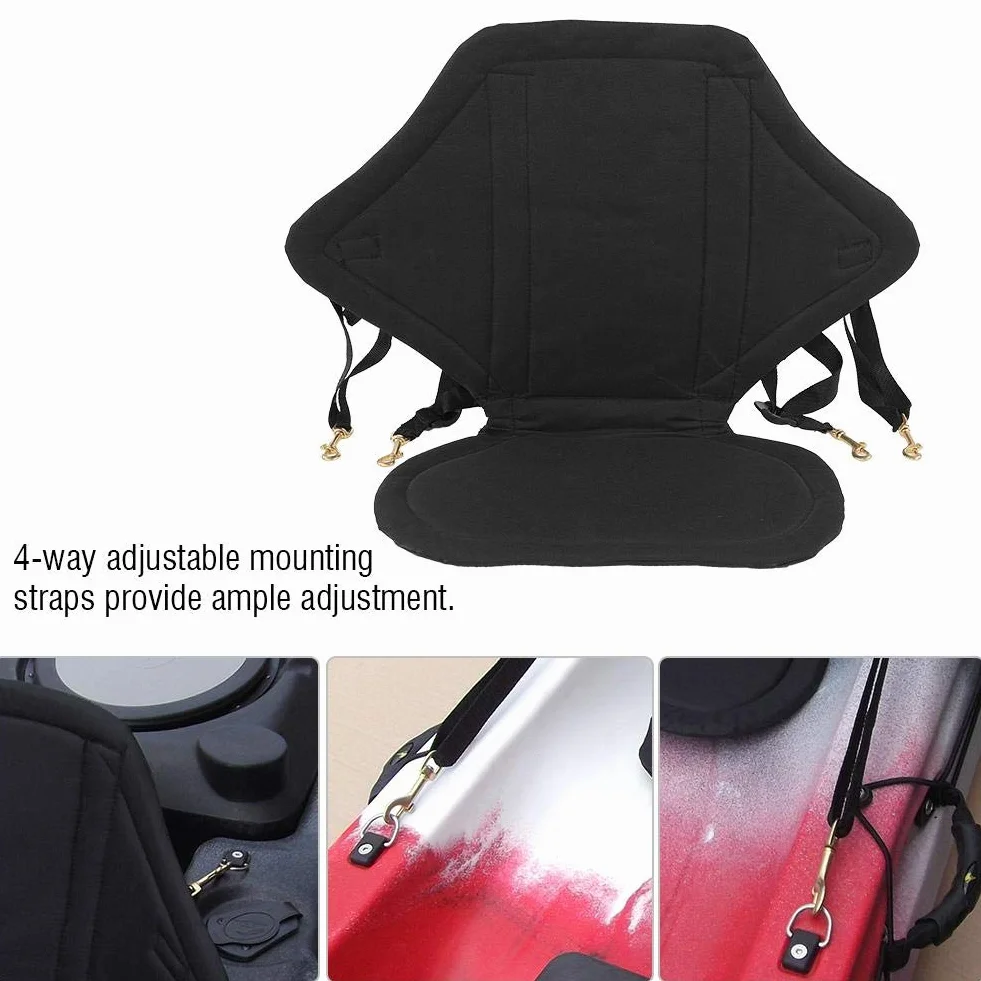 Wakects Asiento de KayakAjustable para Kayak con Desmontable para Canoa Asiento Trasero para Kayak,Respaldo para Canoa