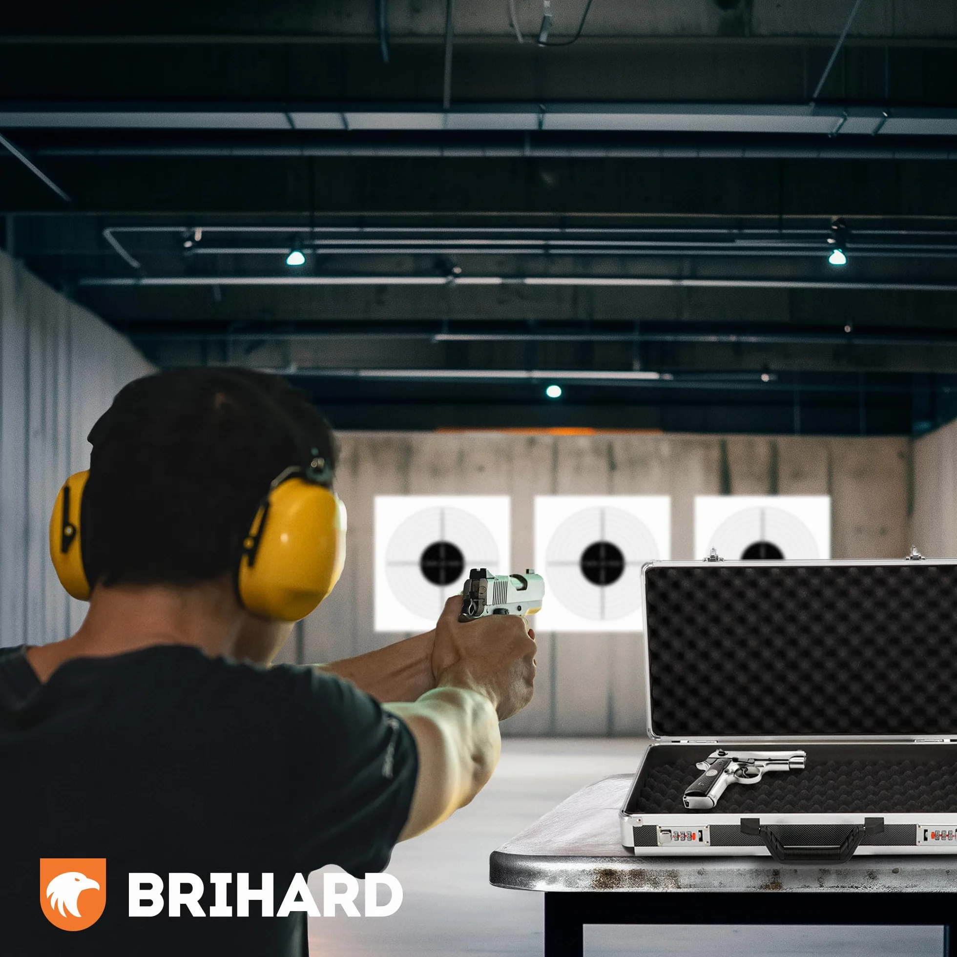 Extra Strong Case, Funda Portátil para Armas con Marco de Aluminio