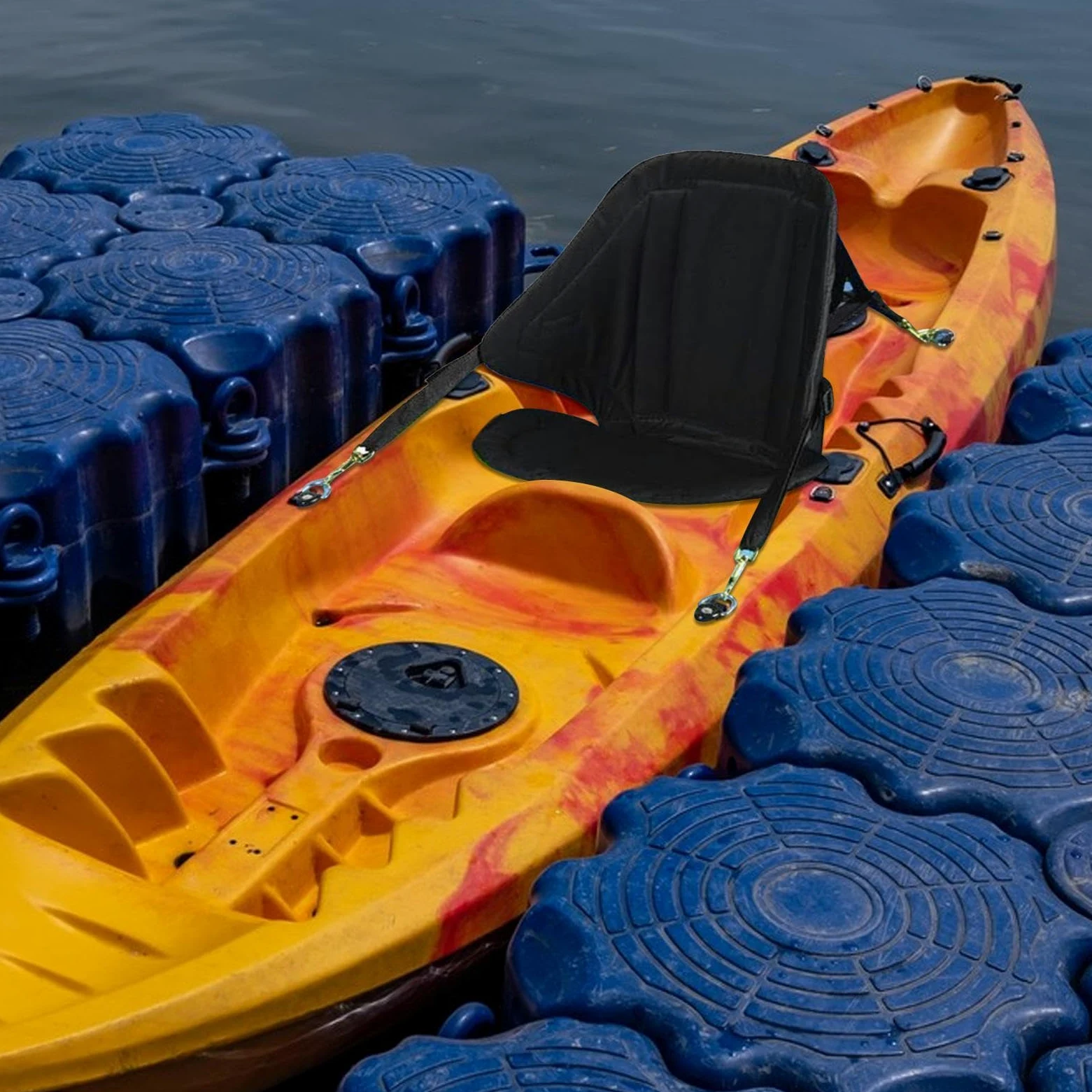 Asiento de paddleboard | Silla de apoyo de espalda desmontable con correa ajustable, asiento de silla de canoa, para hombres, mujeres, jóvenes, adolescentes, aficionados, entusiastas