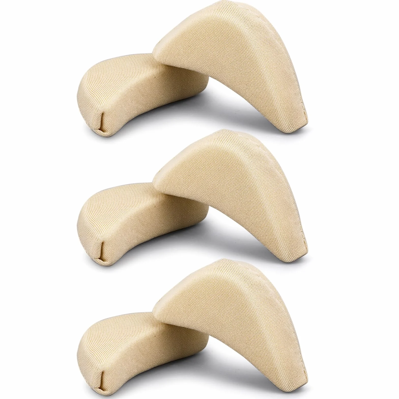 Almohadillas ajustables de esponja suave para zapatos, alivio del dolor de pies, reutilizables