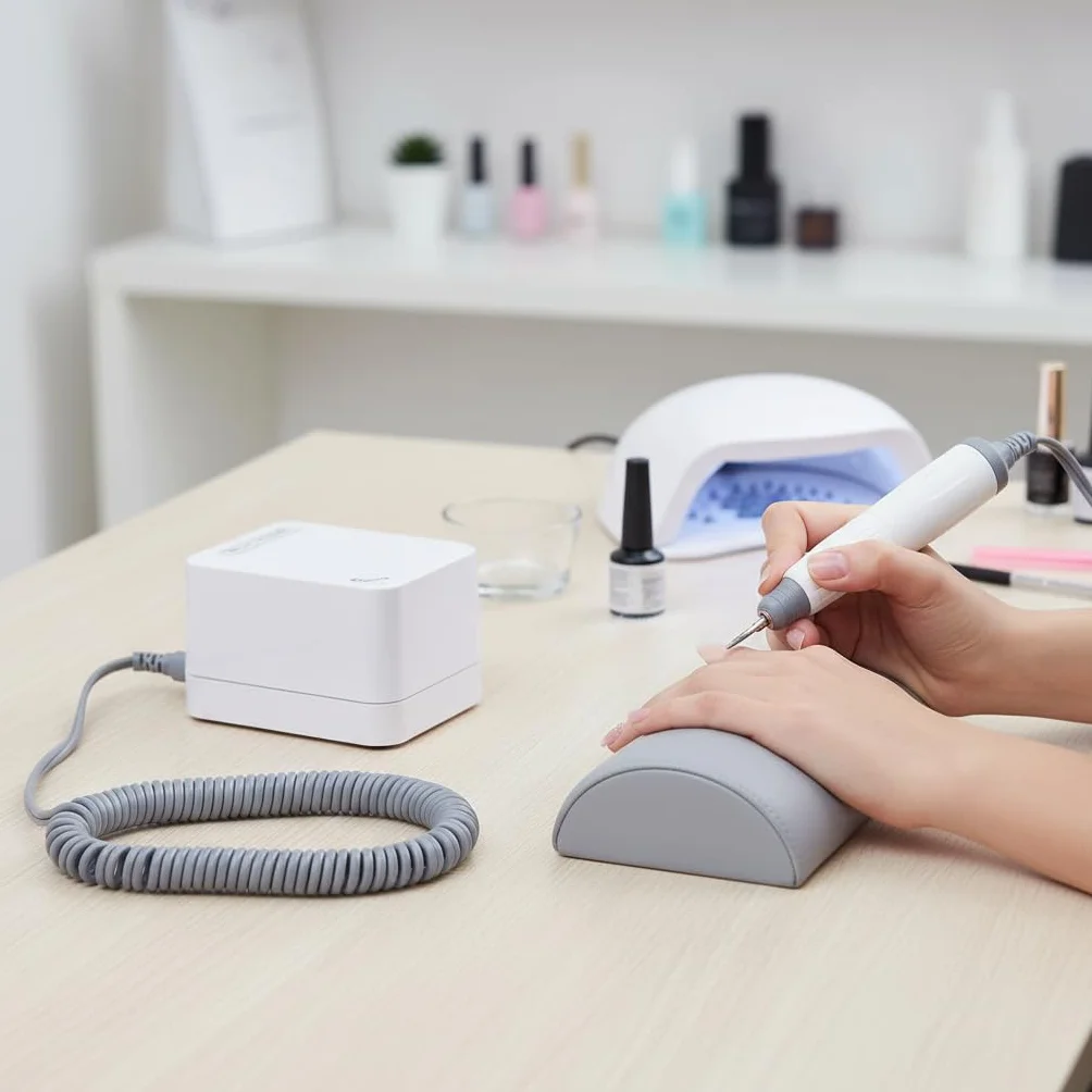 Cordón de Handpiece de Aleación para Máquina de Manicura (Gris)
