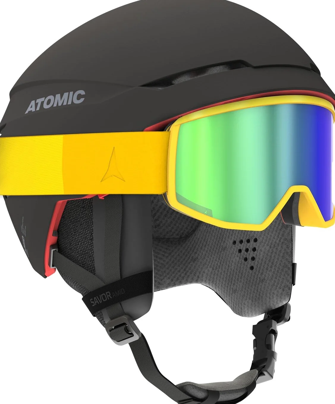 Atomic Casco de esquí de pista, Unisex, Savor AMID, M (55-59 cm), Blanco (White Heather), AN5005682M