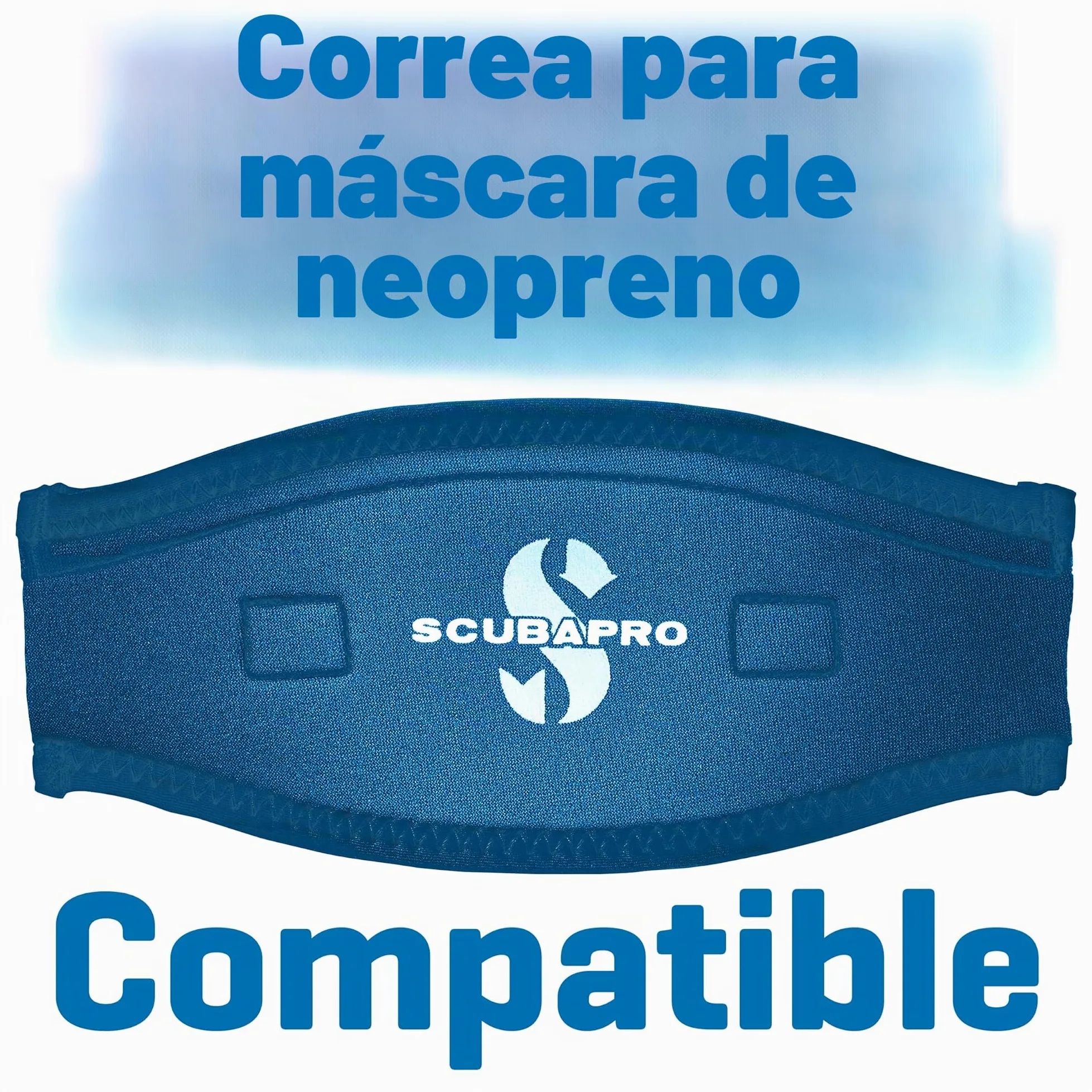 Scubapro - Solo Mask, Color Azul,Negro