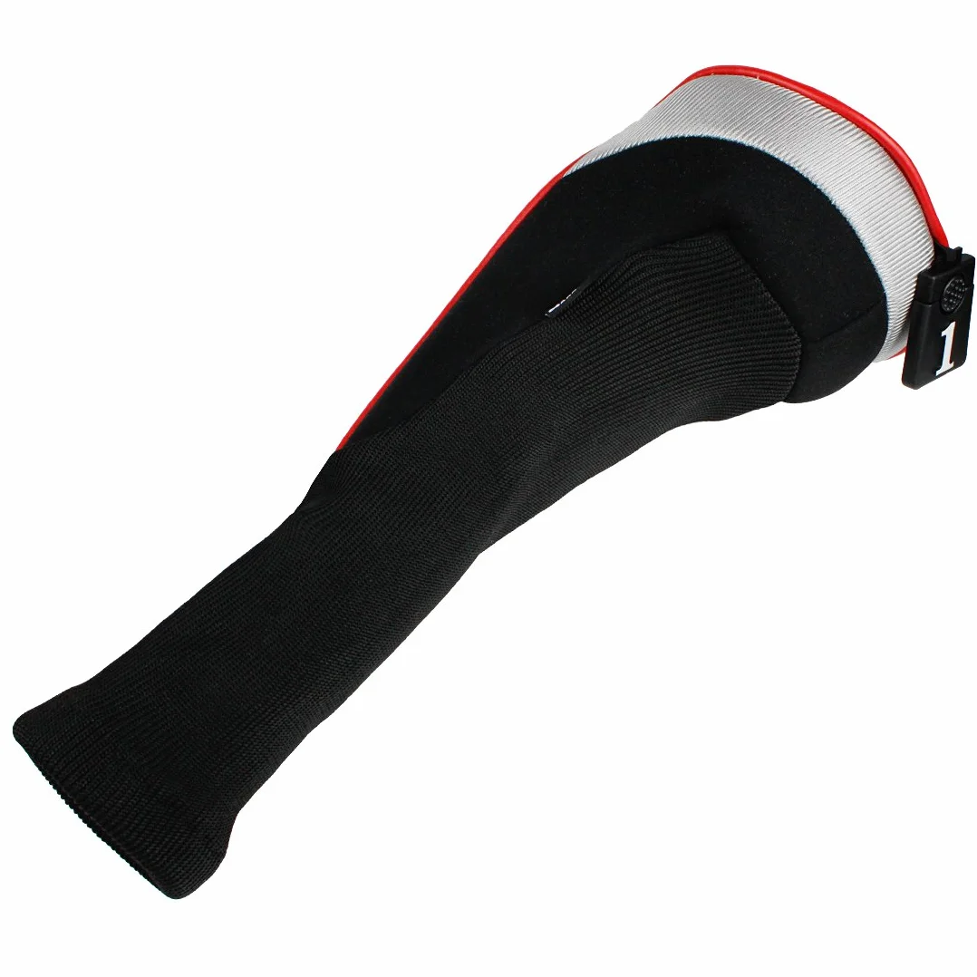 Andux Juego de 3 Fundas para Cabeza de Palo de Golf de Madera, Cuello Largo 460 CC