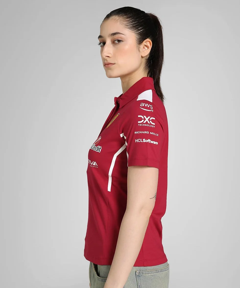 PUMA Polo Scuderia Ferrari HP 2025 Team Mujer