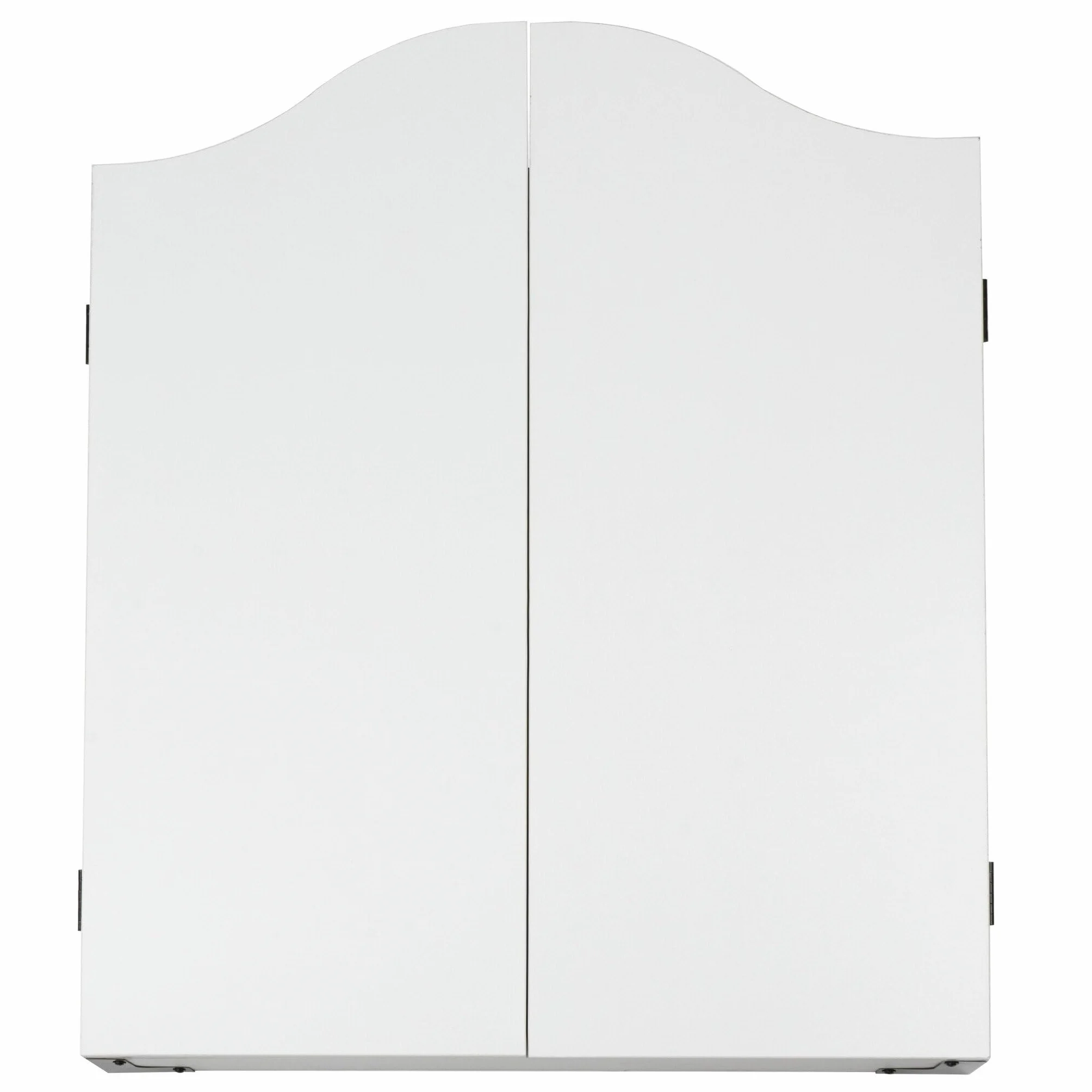 KOTO - Gabinete de Dardos Blanco Plain, Almacenamiento Práctico para Dardos en Casa, con Whiteboards para Llevar la Puntuación