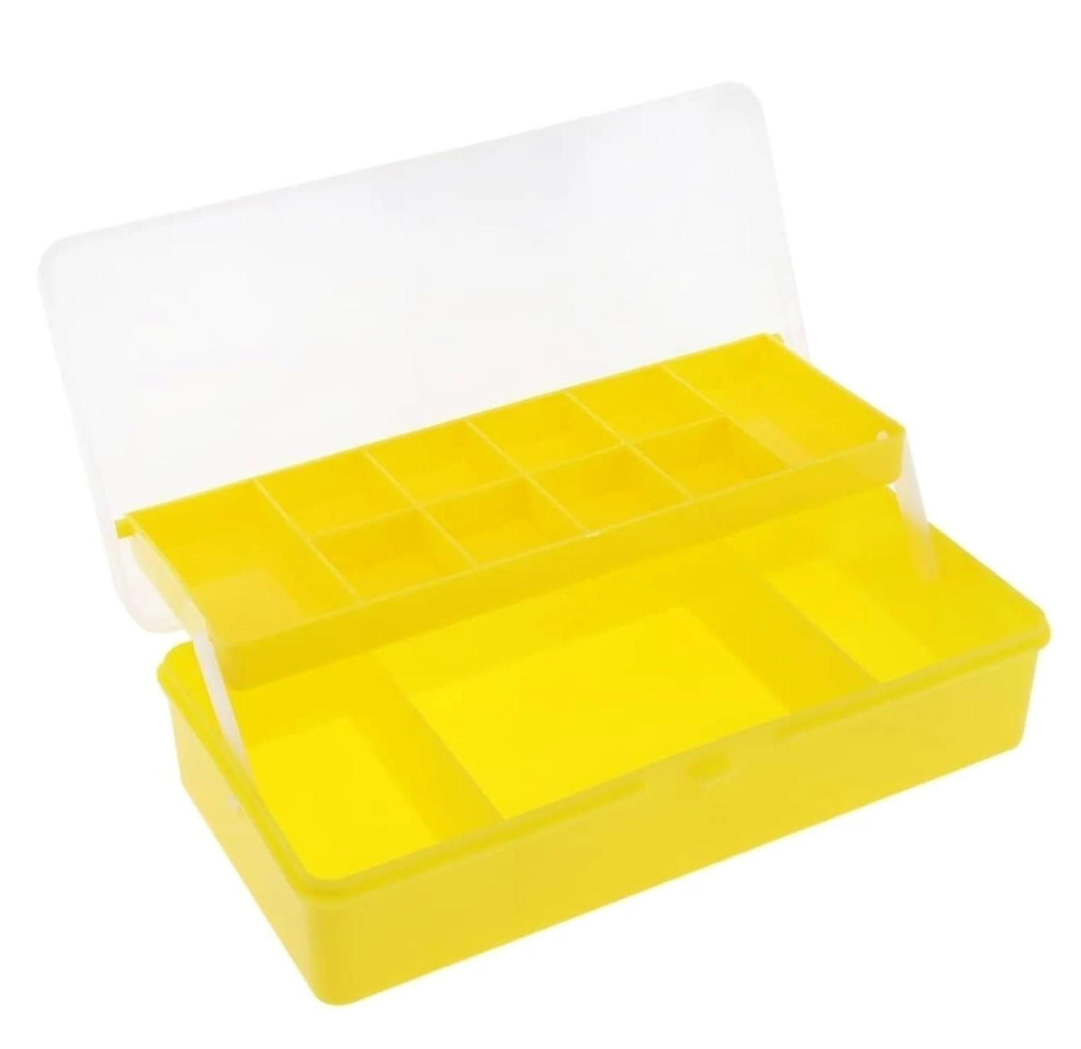Caja para Aparejos Pesca, Cajas Profesionales Para Pesca En El Mar, Diseño Plegable, Caja Para Aparejos De Pesca, Caja Para Señuelos De Pesca, Herramienta De Pesca Caja para Accesorios de Pesca(24cm)