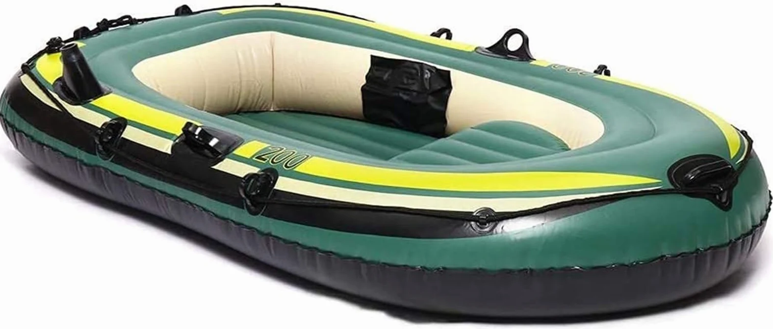 Kayak Inflable Doble Bote de plástico Kayak Bote de Pesca Bote Inflable Bote de Goma Espesado 188X108cm