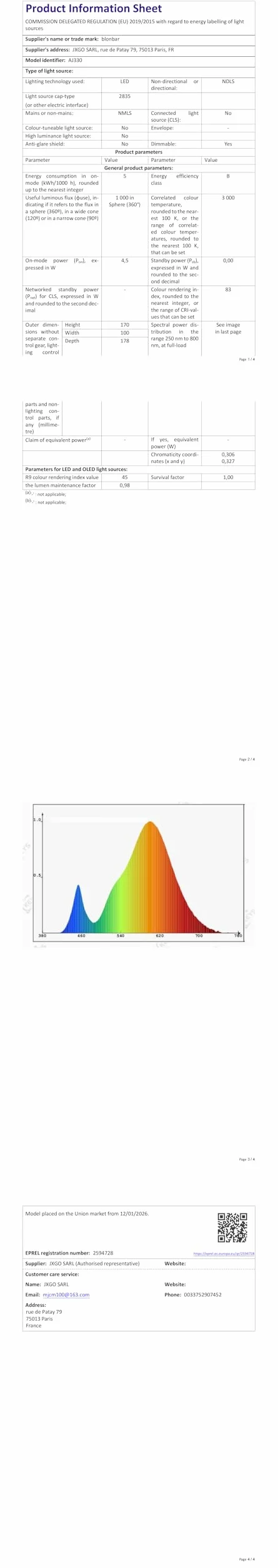 Blonbar Despertador con Luz Simulación Amanecer Lámpara Cabecera 10 Sonidos Naturales Blancos RGB