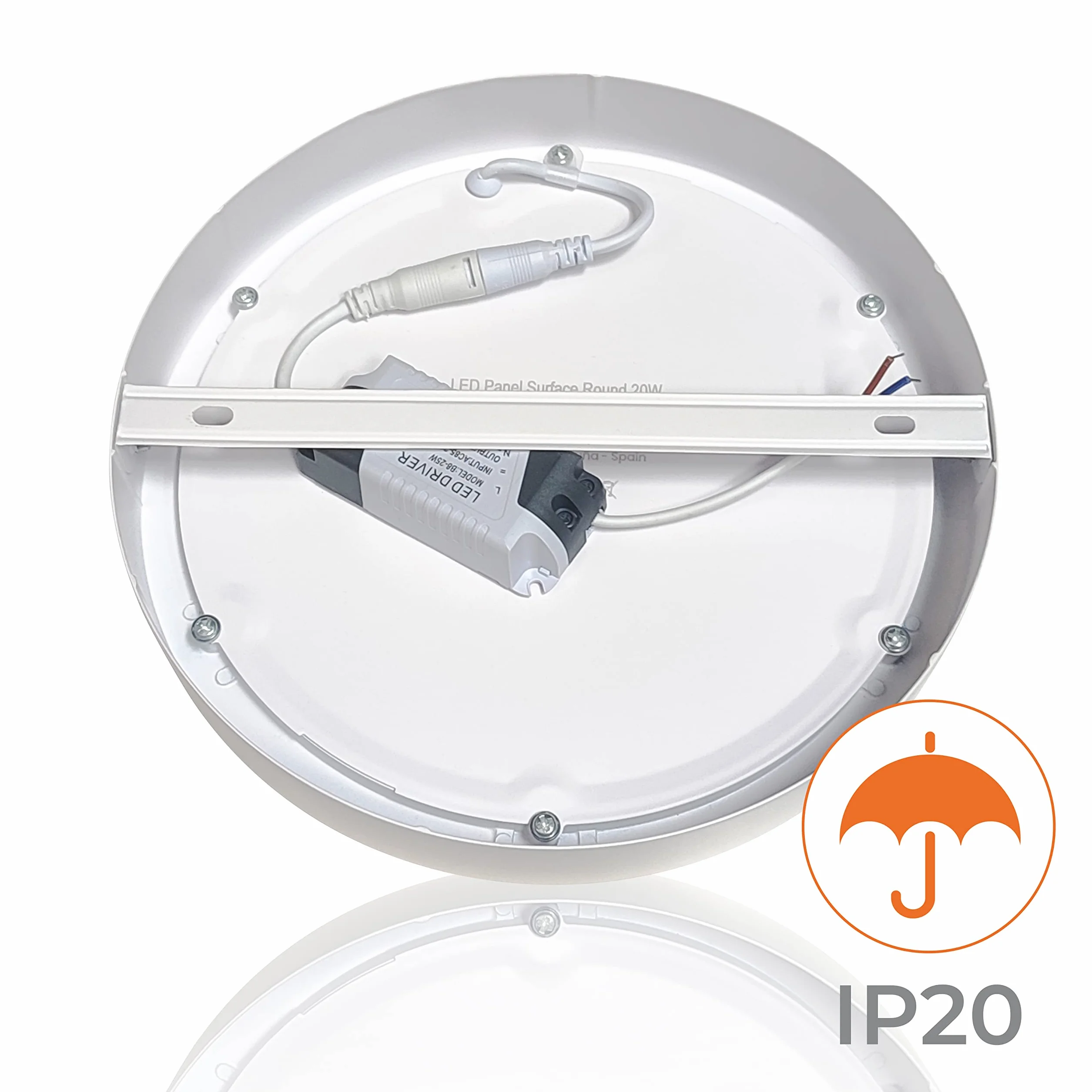 Plafon LED Redondo Superficie 220mm 20W Blanco Neutro 4500K 1800Lm