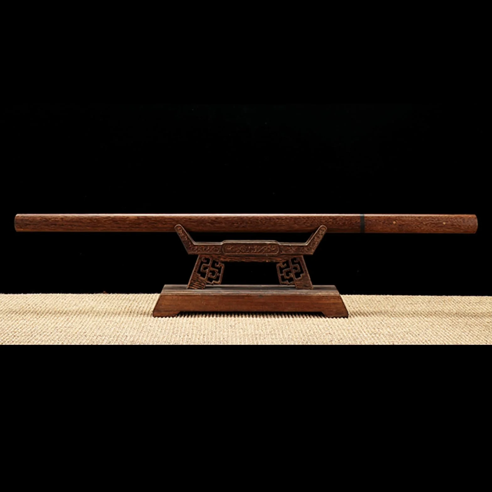 Espada recta de madera,bokken hecho a mano,hoja de palisandro natural,vaina de palisandro natural,katana de madera para entrenamiento de kendo,regalos,decoración,juegos de rol,colección - 100 cm
