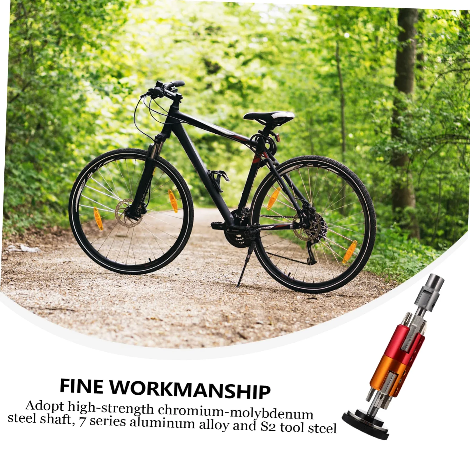 VANZACK 2 Uds Herramientas para Destornillador para Bicicleta De Montaña Herramienta De Reparación para Remache De Cadena Herramienta De Reparación Invisible Llave T25 Destornillador