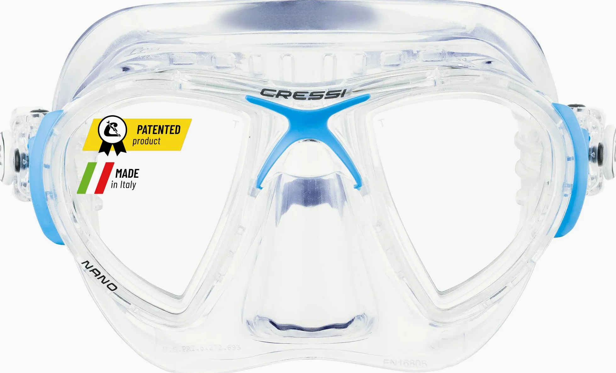 Cressi Nano 50 - Gafas/Máscara de Buceo