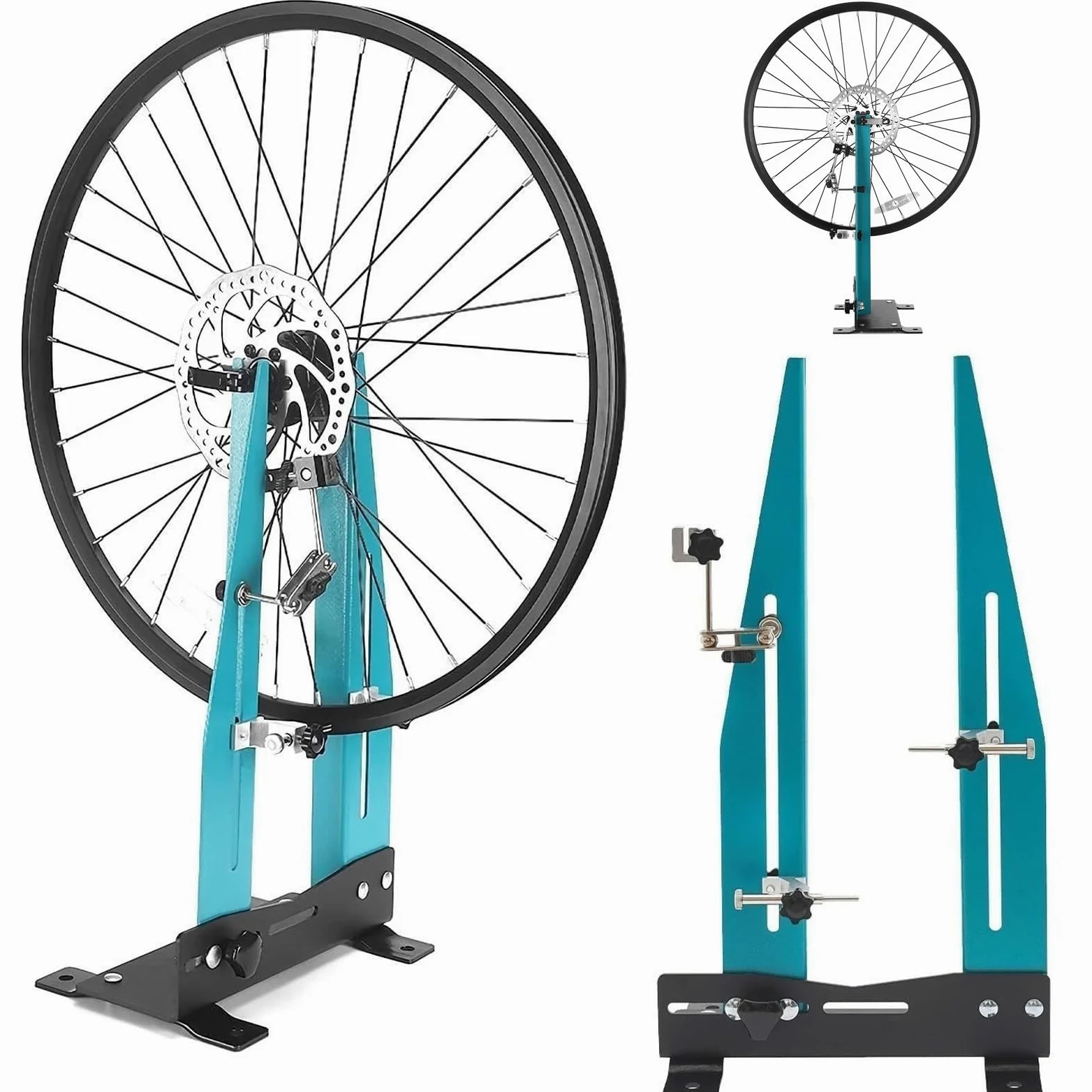 Centrador De Ruedas De Bicicleta, Soporte Para Mantenimiento De Bicicletas, Centrador De Neumáticos De Bicicleta, Centrador Para Mecánicos Domésticos, Para Ruedas De 16 A 27,5 Pulgadas