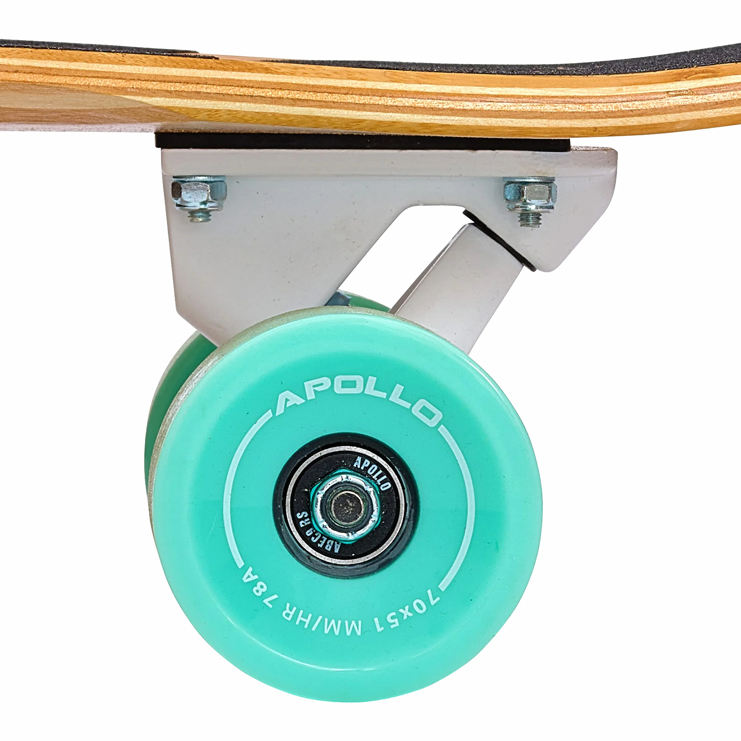 Longboard Dancing Apollo 117x24 cm Rodamientos ABEC-9 Cruiser para Principiantes y Expertos