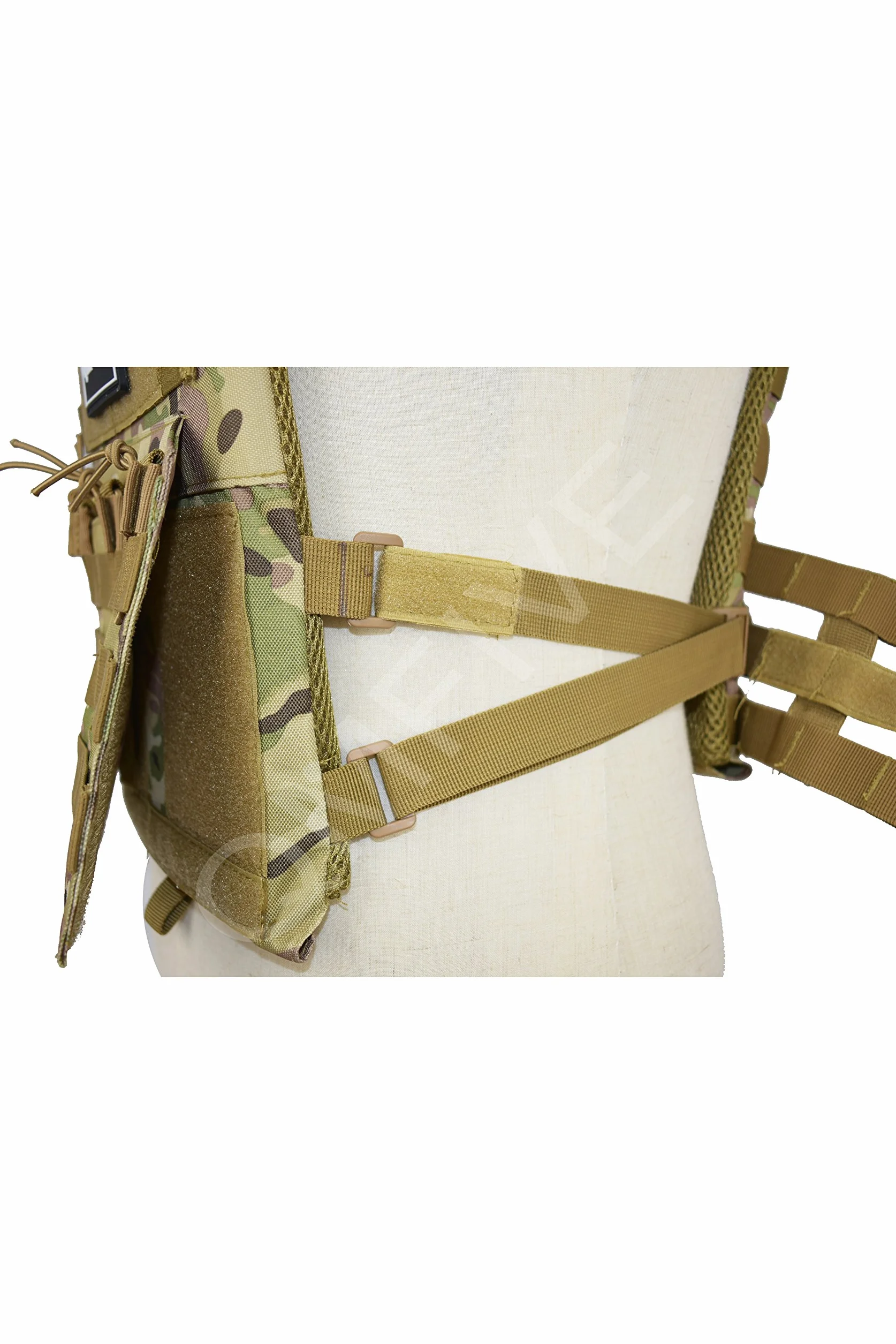 Chaleco táctico de airsoft, Ligero Placa portador JPC Chaleco Táctico de Airsoft, Unisex Adulto para Airsoft Paintball CS (JPC-VESTBLACK)