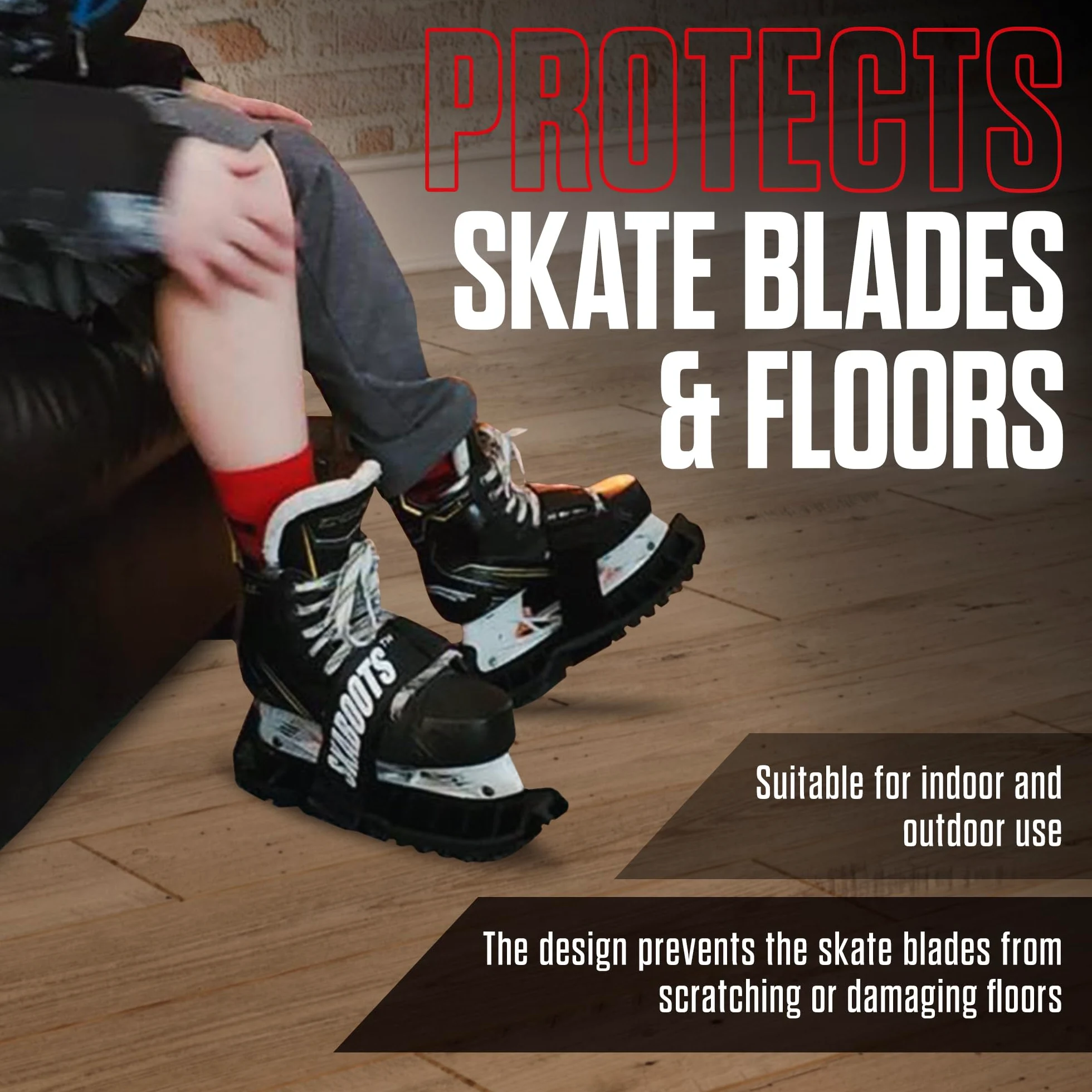 Skaboots Protectores de patines de hockey para caminar